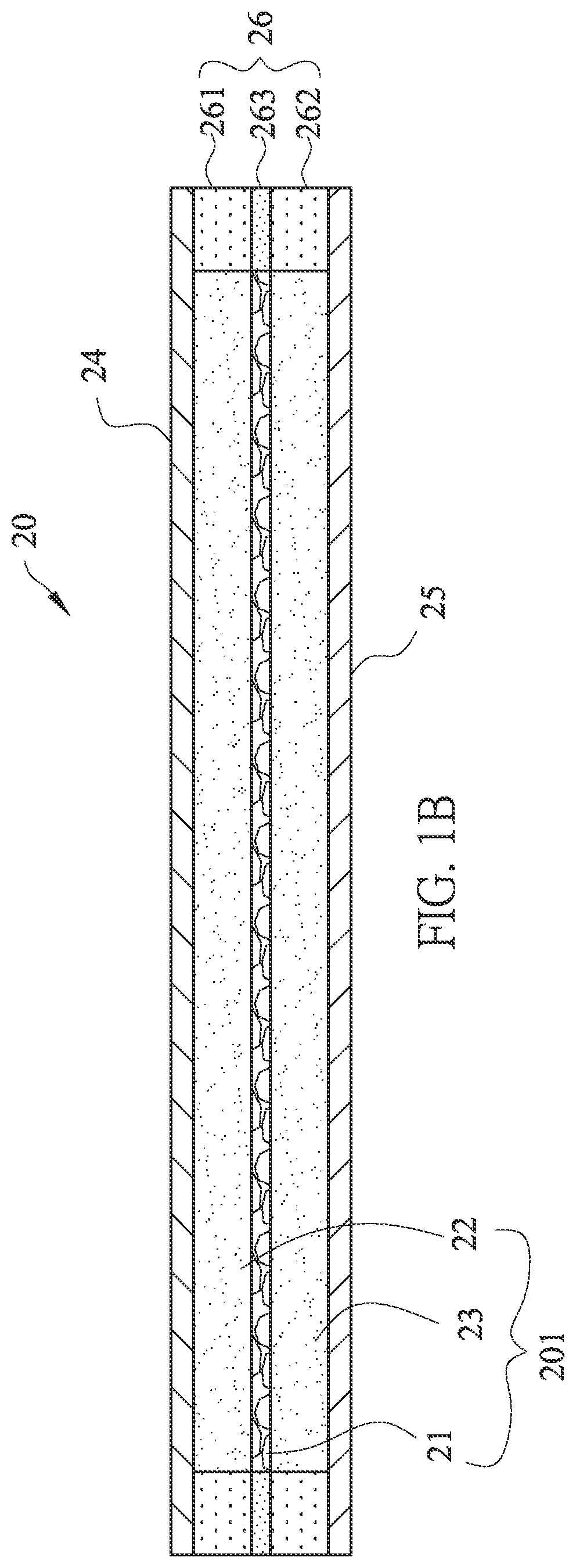 Patent US12322834 Figure 2 – Soft pack battery module and its electricity supply thereof