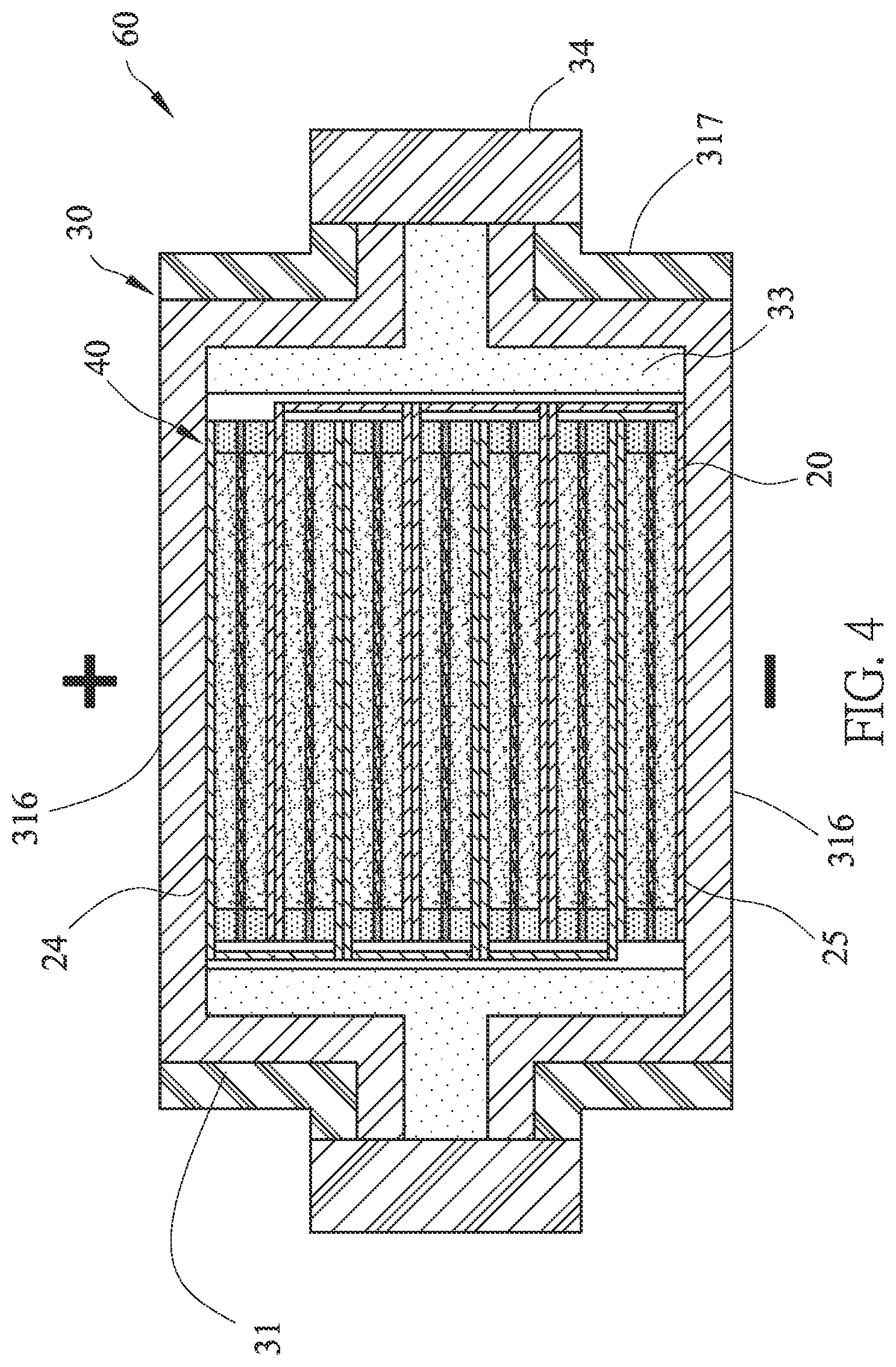 Patent US12322834 Figure 10 – Soft pack battery module and its electricity supply thereof