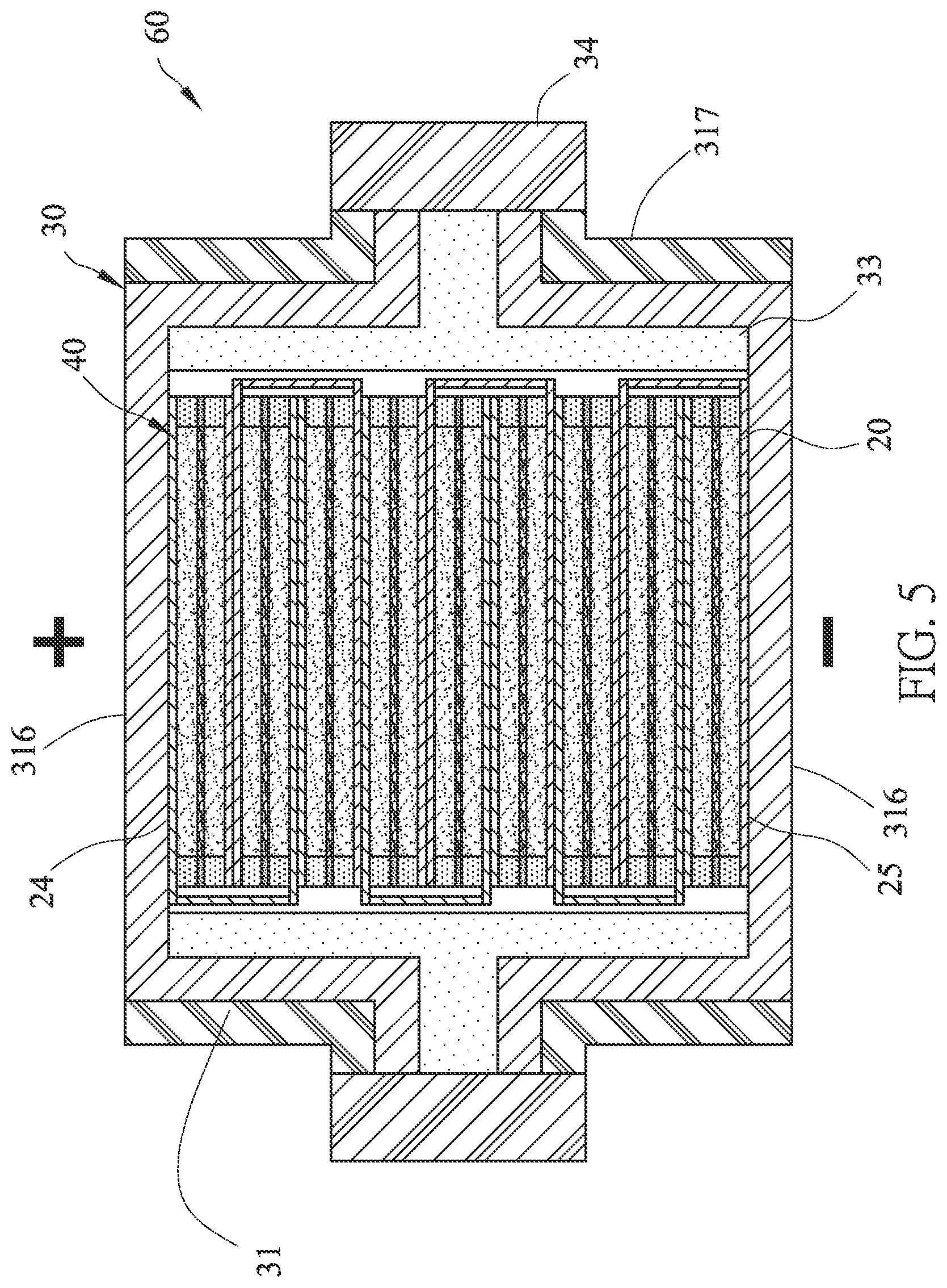 Patent US12322834 Figure 11 – Soft pack battery module and its electricity supply thereof