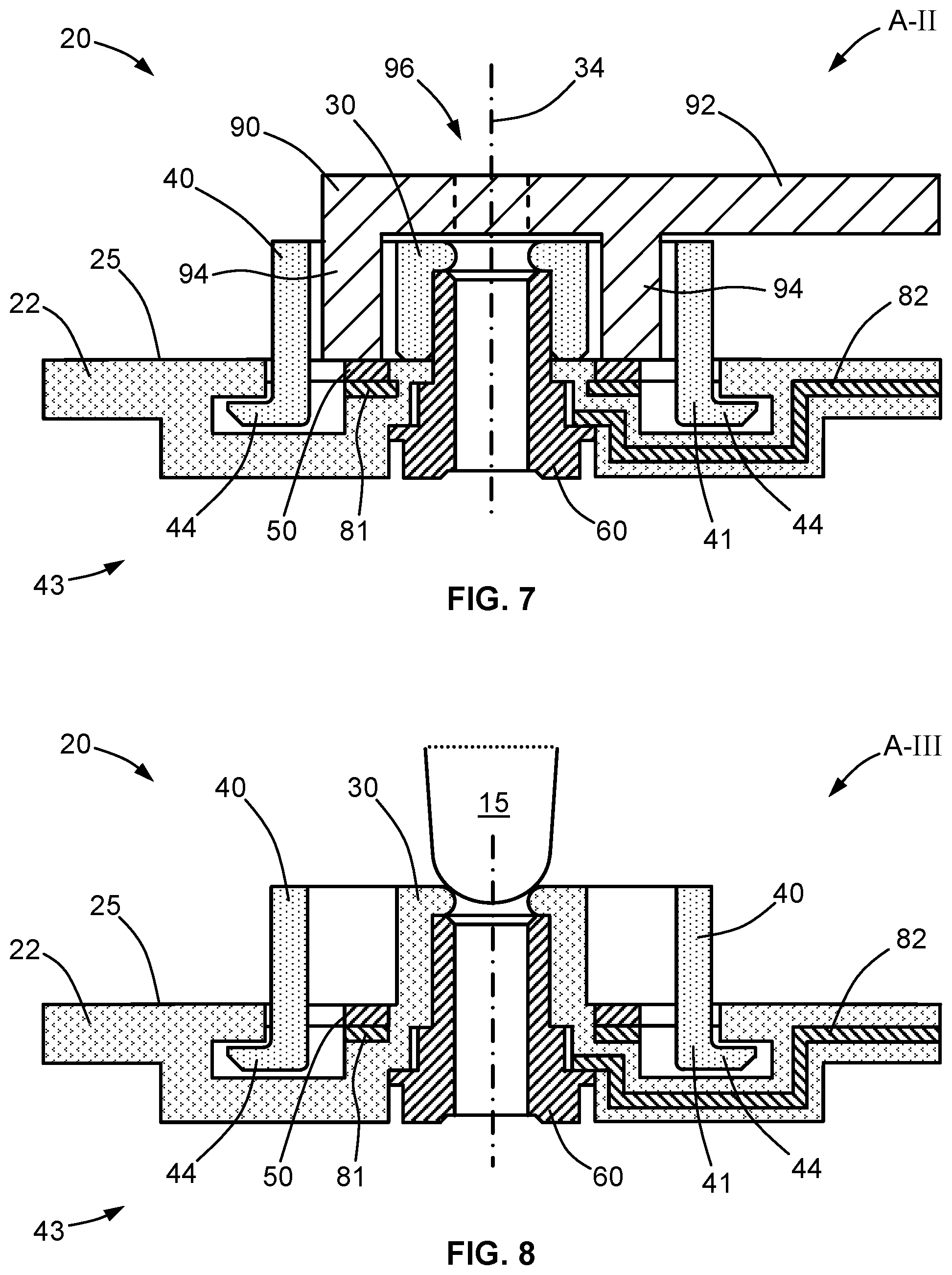 Patent US12322835 Figure 4 – Fingerproof terminal arrangement for high-voltage applications