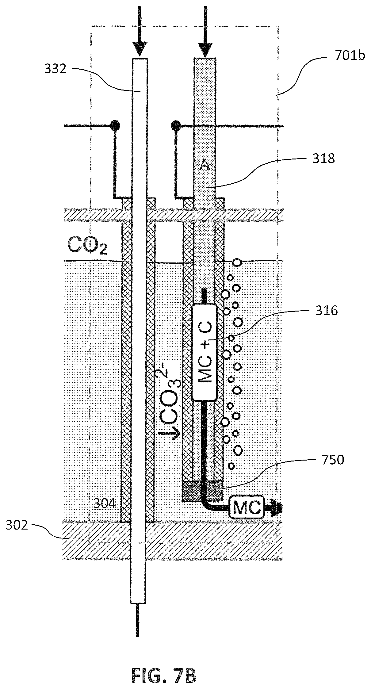 Patent US12322845 Figure 8 – Molten carbonate direct carbon fuel cell systems and methods