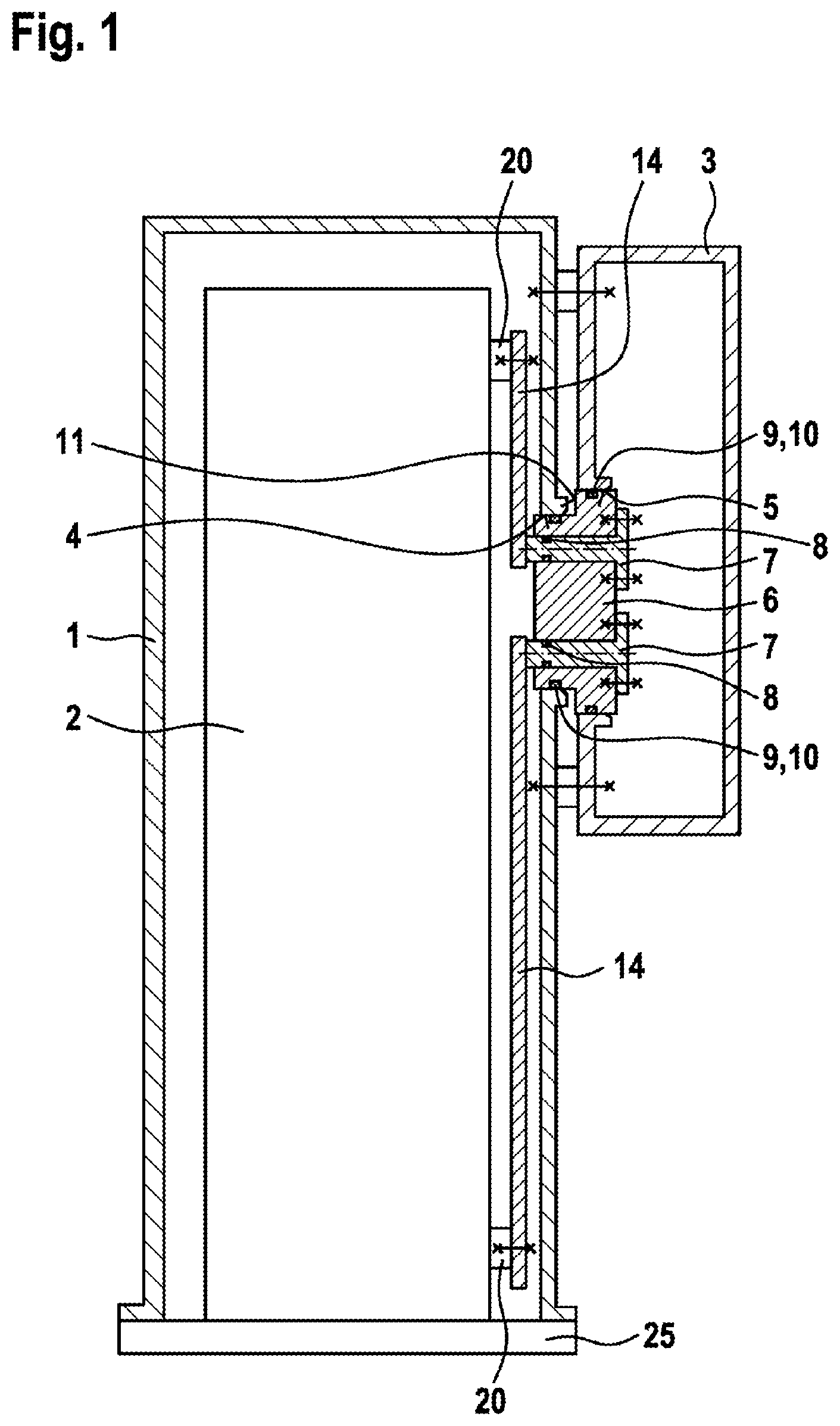 Patent US12322846 Figure 1 – Fuel cell system