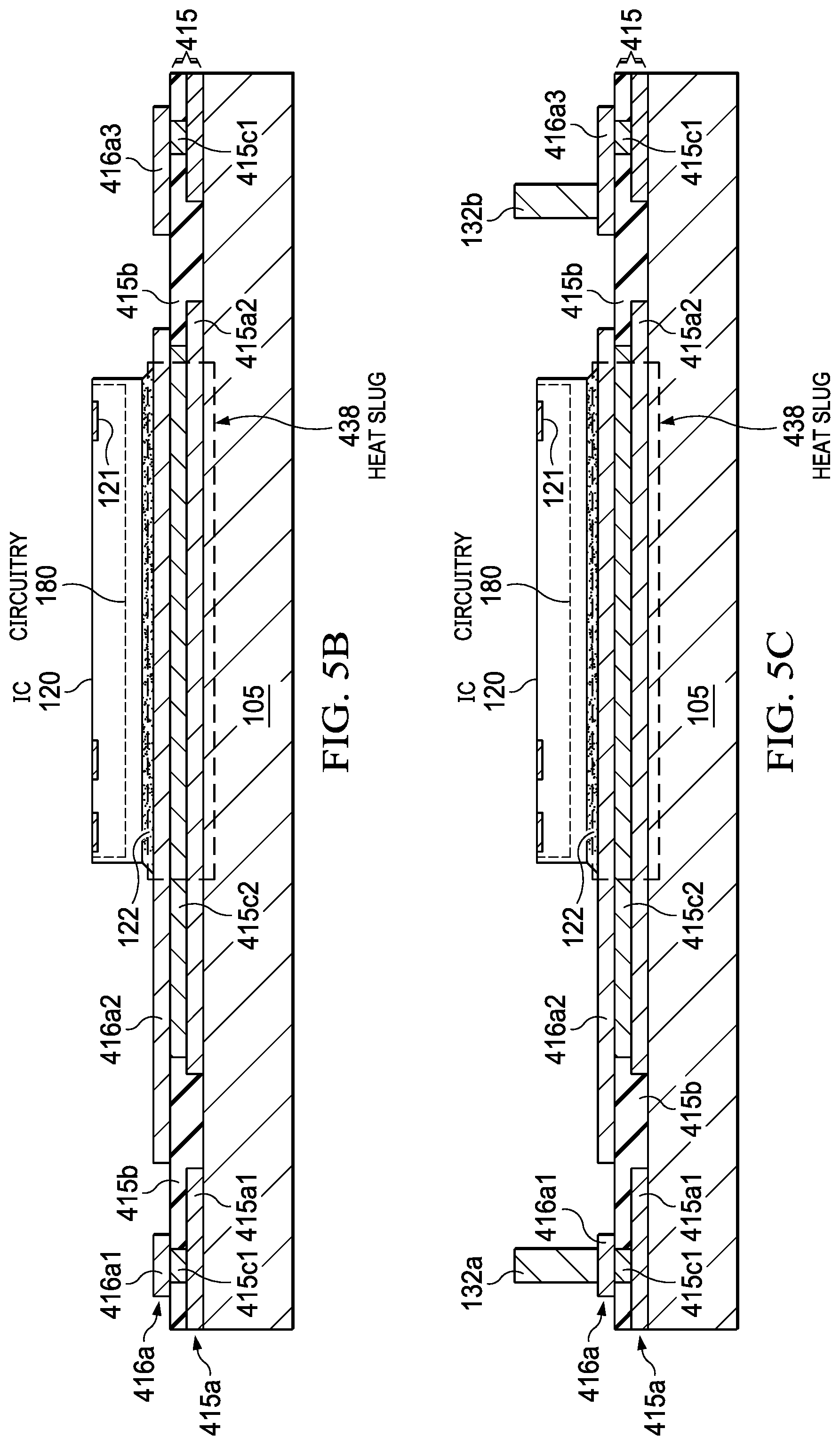 Patent US12322856 Figure 7 – Antenna in package having antenna on package substrate