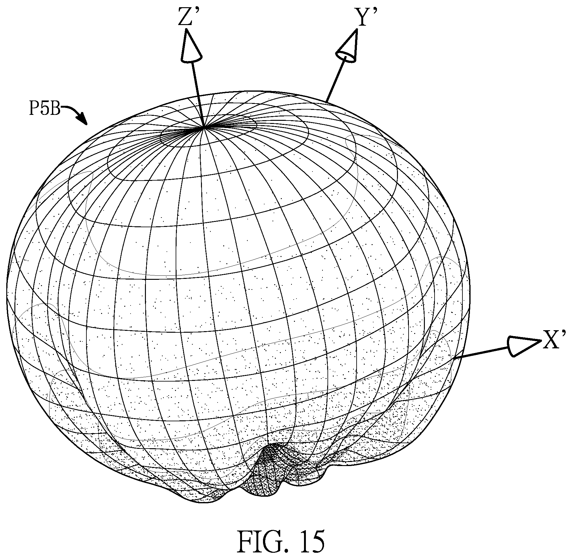 Patent US12322860 Figure 15 – Antenna device