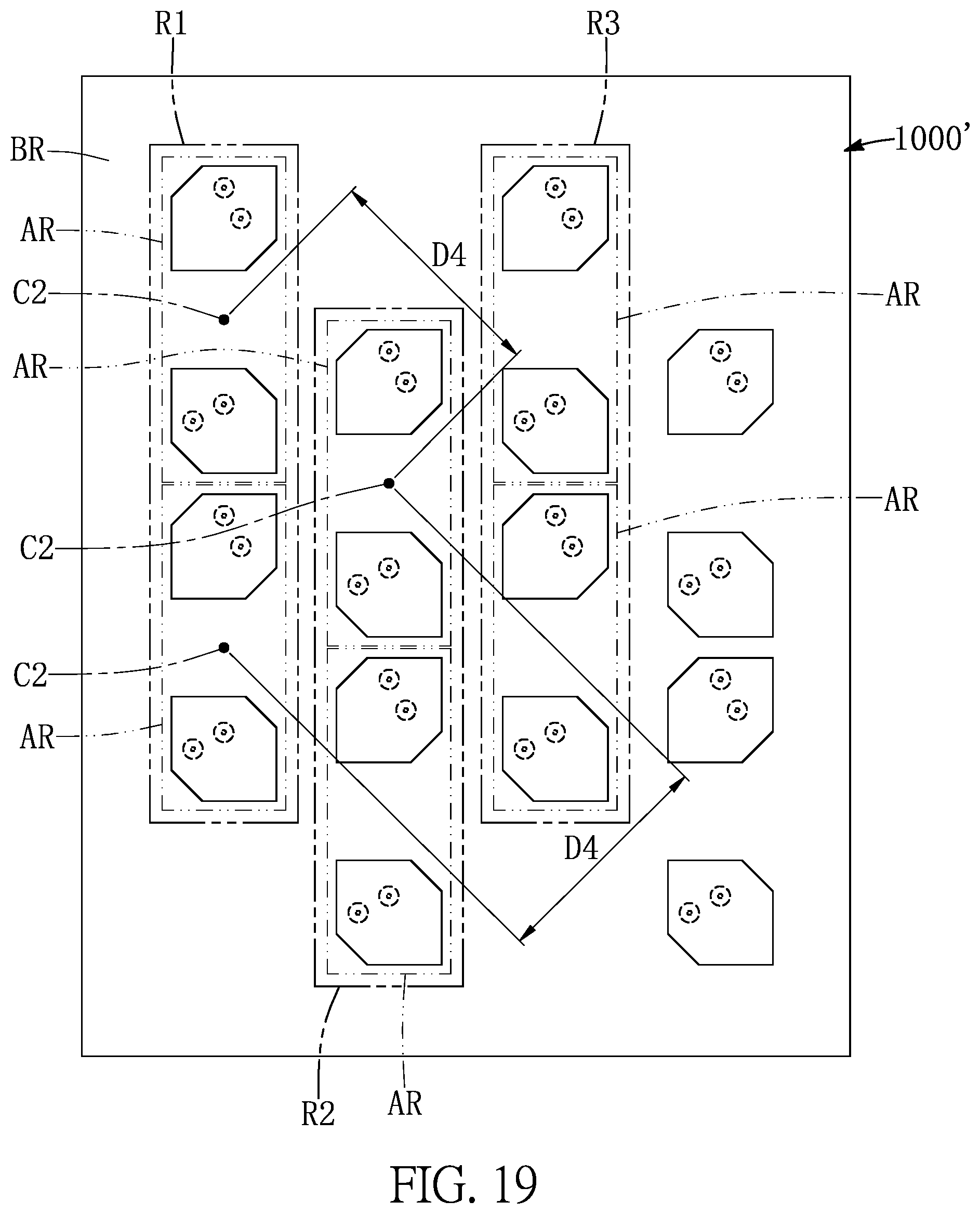 Patent US12322860 Figure 19 – Antenna device