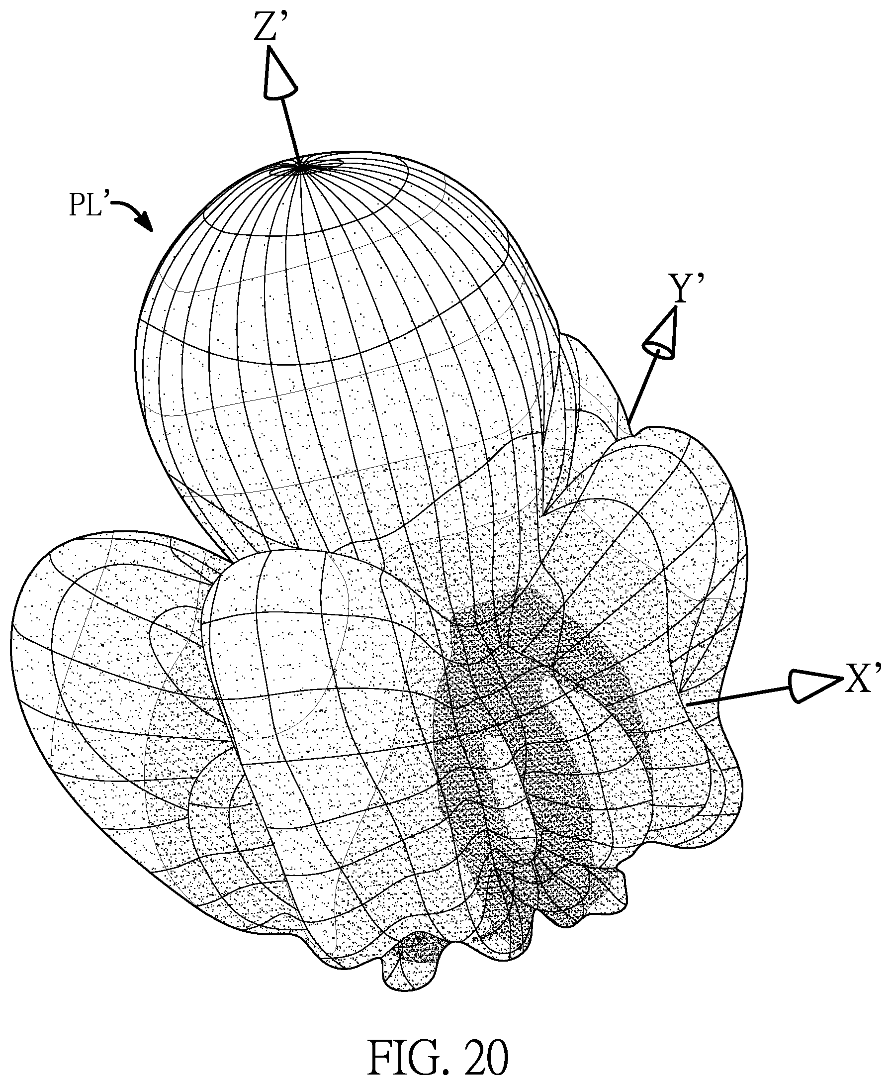 Patent US12322860 Figure 20 – Antenna device