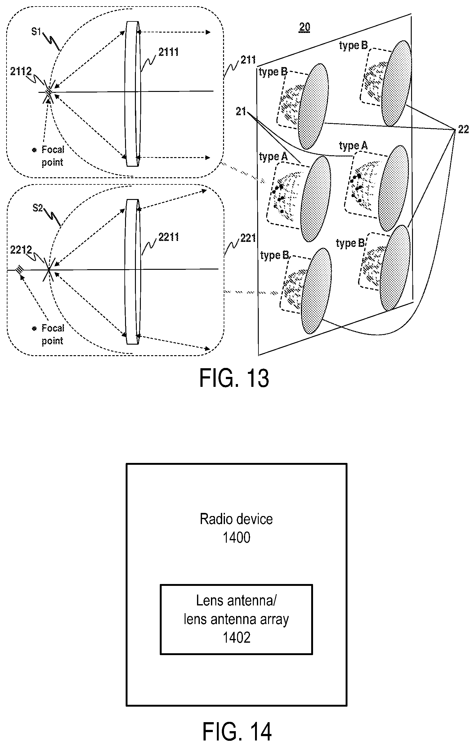 Patent US12322862 Figure 8 – Lens antenna, lens antenna array, radio device and method performed by radio device