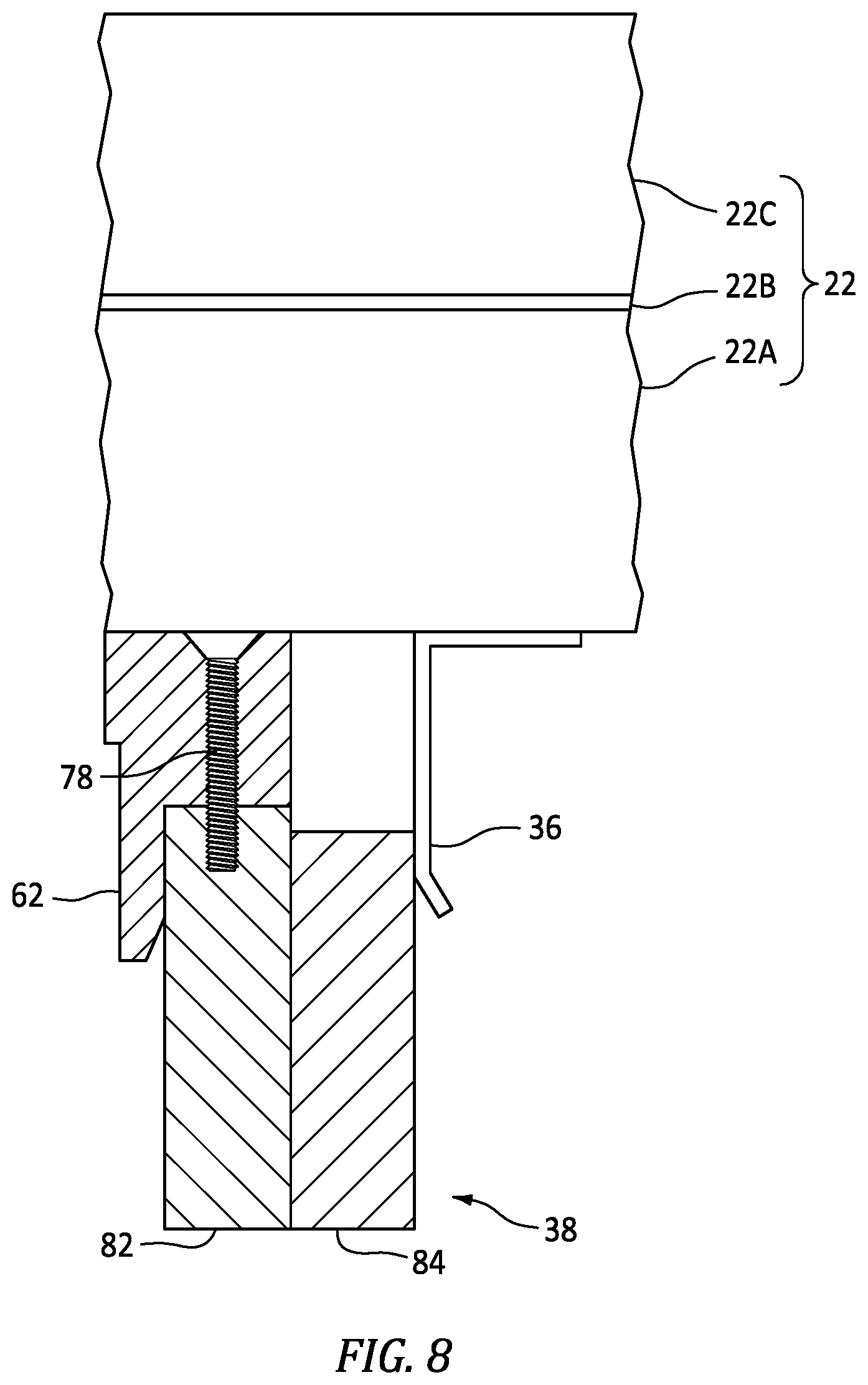 Patent US12322864 Figure 5 – Conformal antenna device