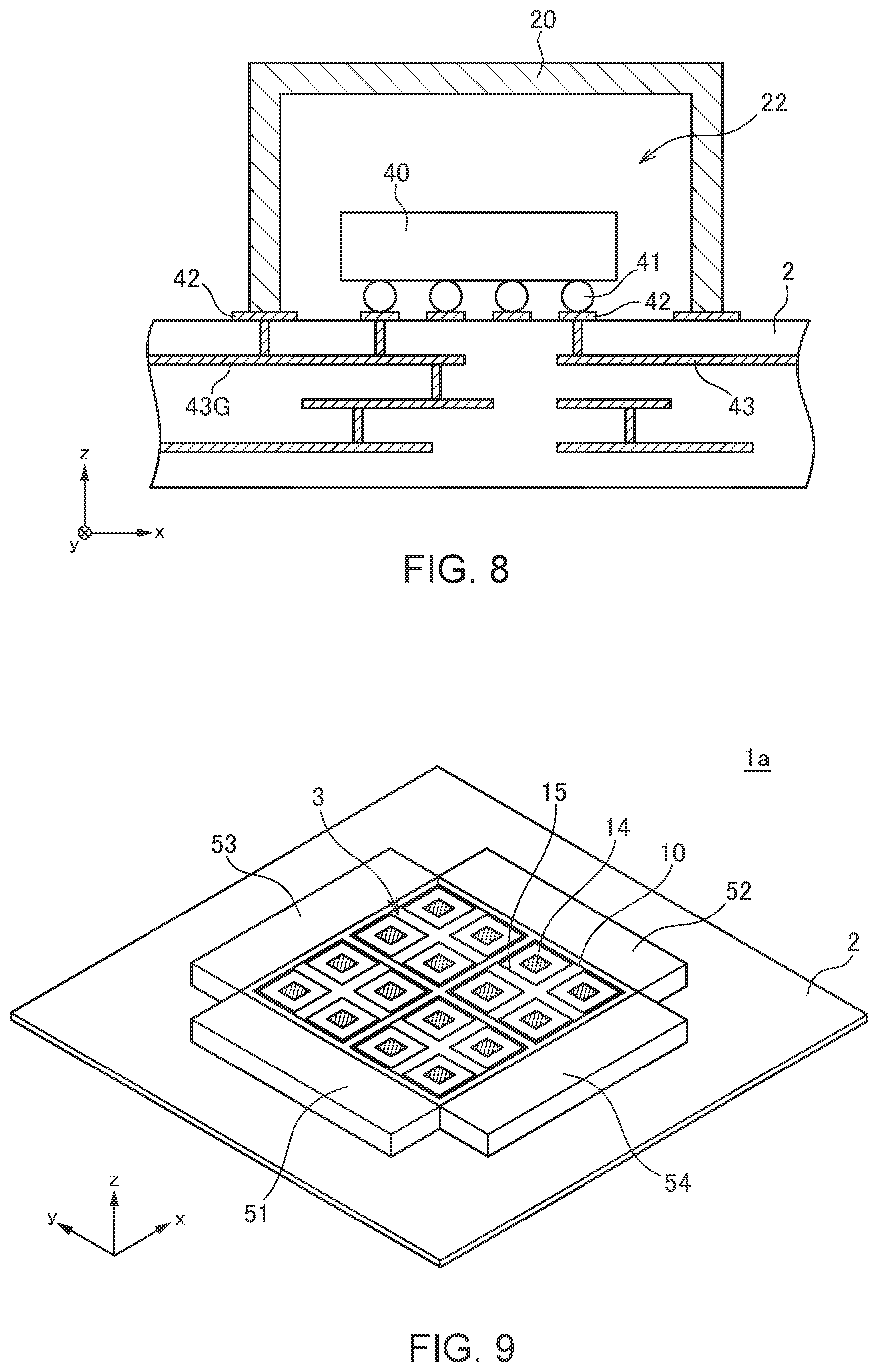 Patent US12322866 Figure 5 – Antenna module
