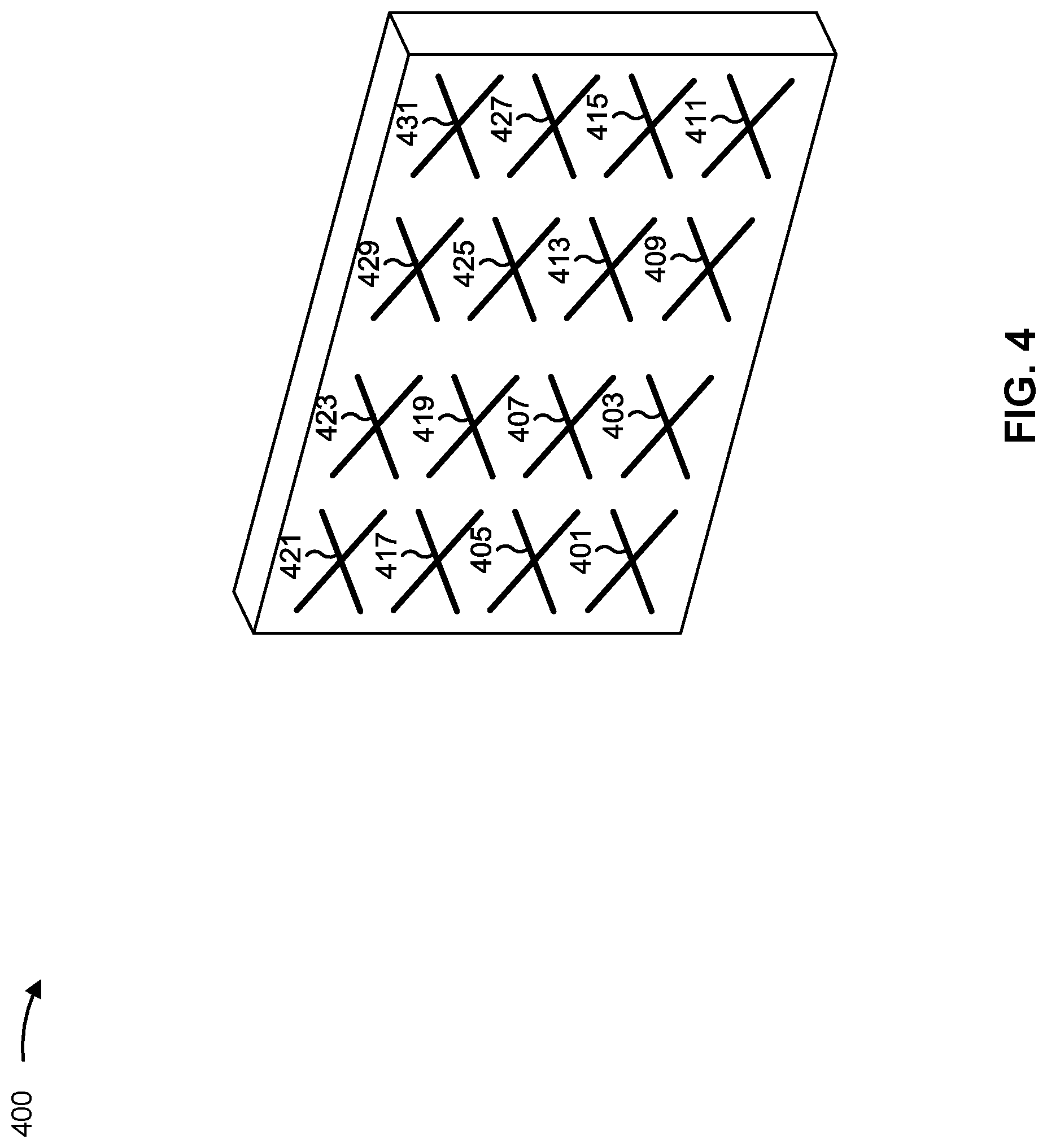 Patent US12322868 Figure 4 – Configuration of radio unit antenna elements