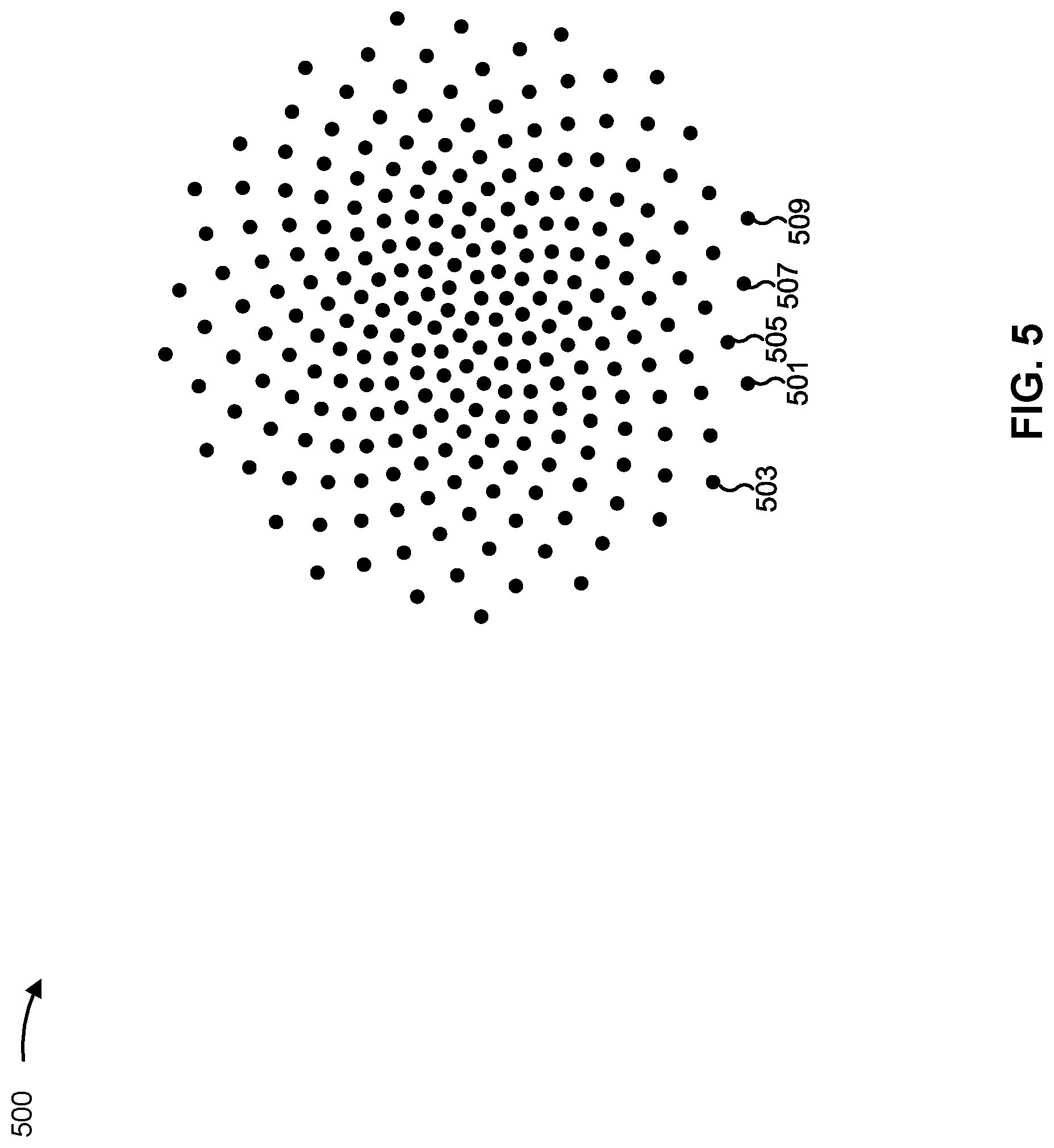 Patent US12322868 Figure 5 – Configuration of radio unit antenna elements