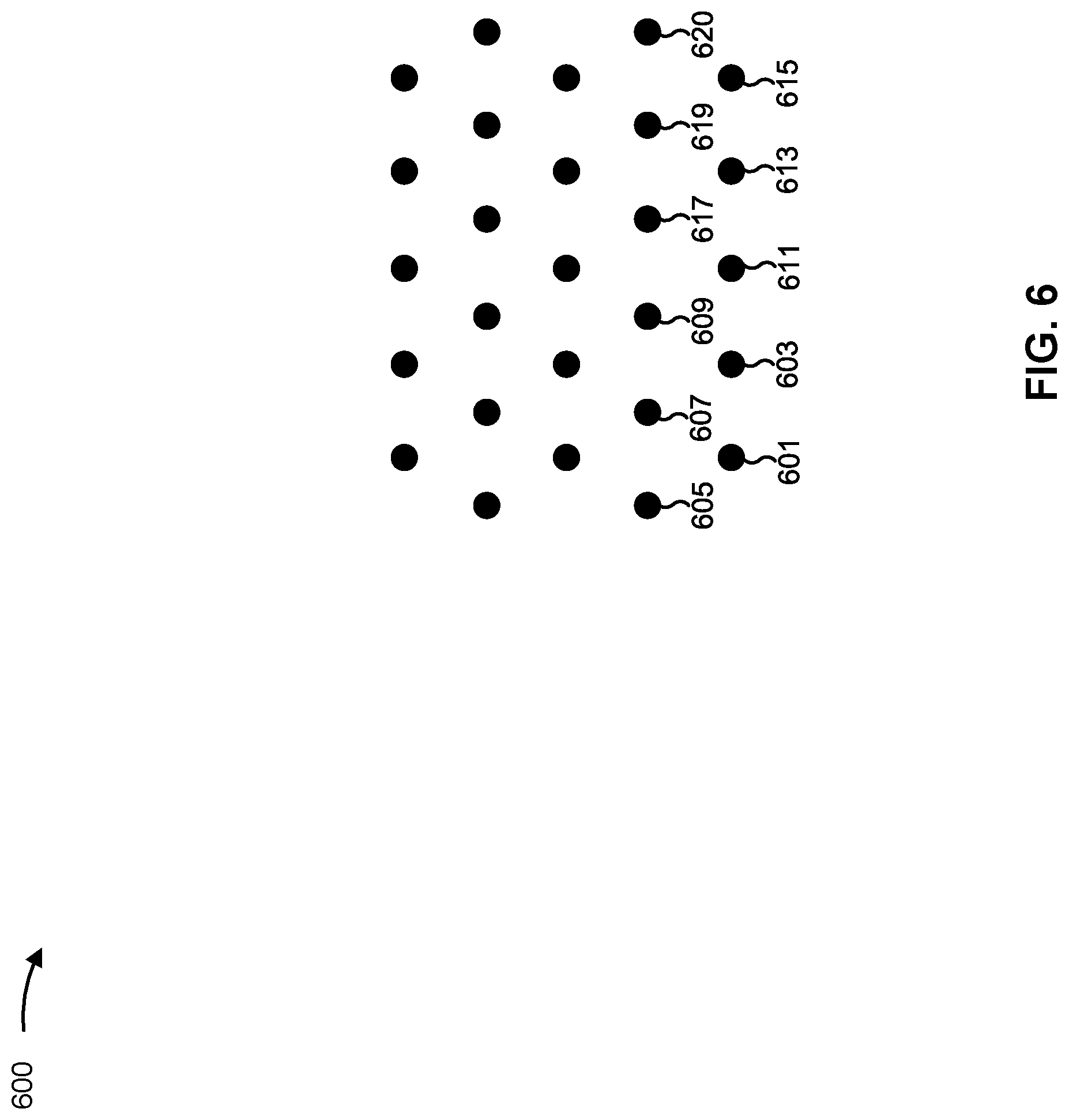 Patent US12322868 Figure 6 – Configuration of radio unit antenna elements