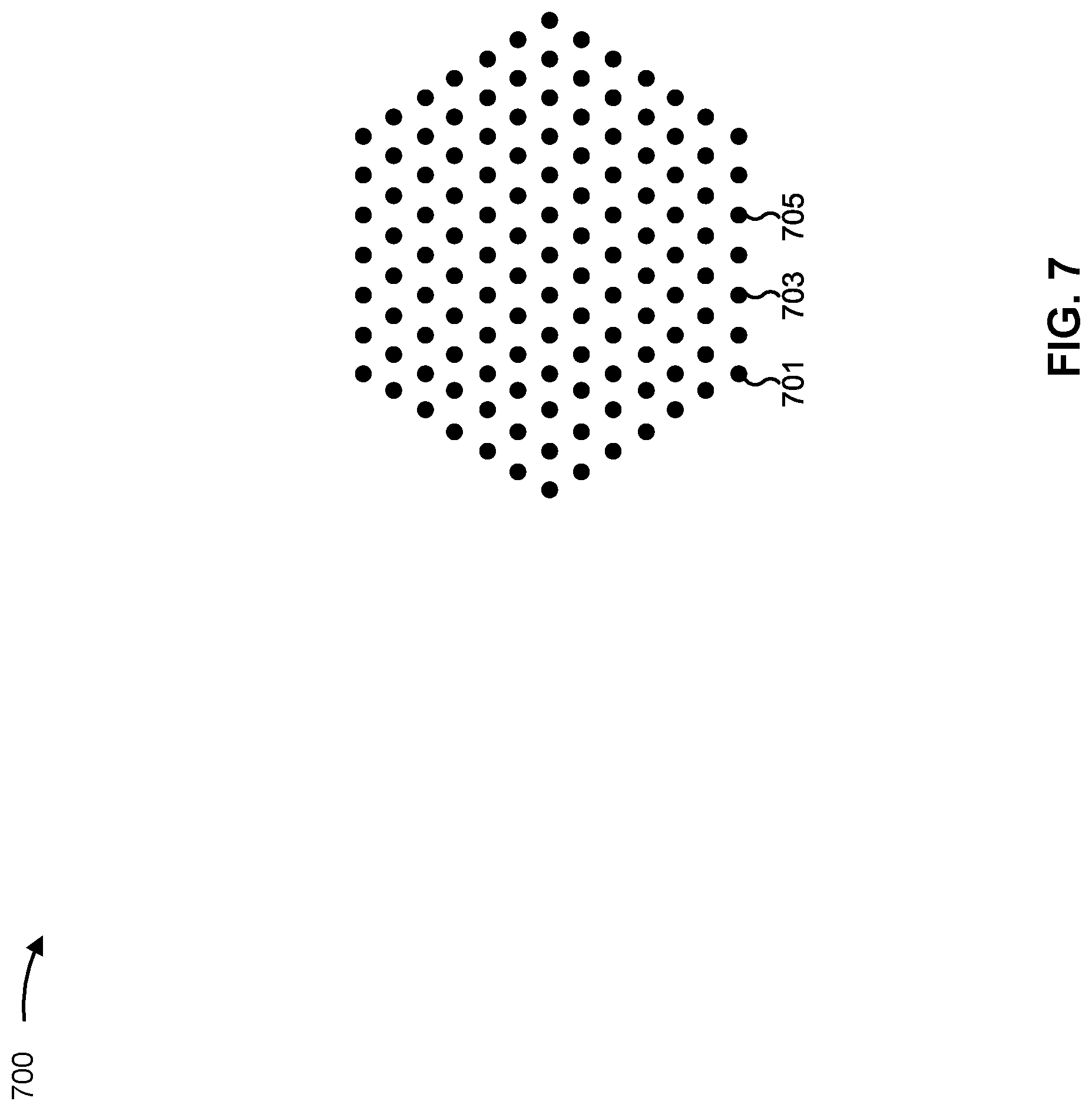 Patent US12322868 Figure 7 – Configuration of radio unit antenna elements