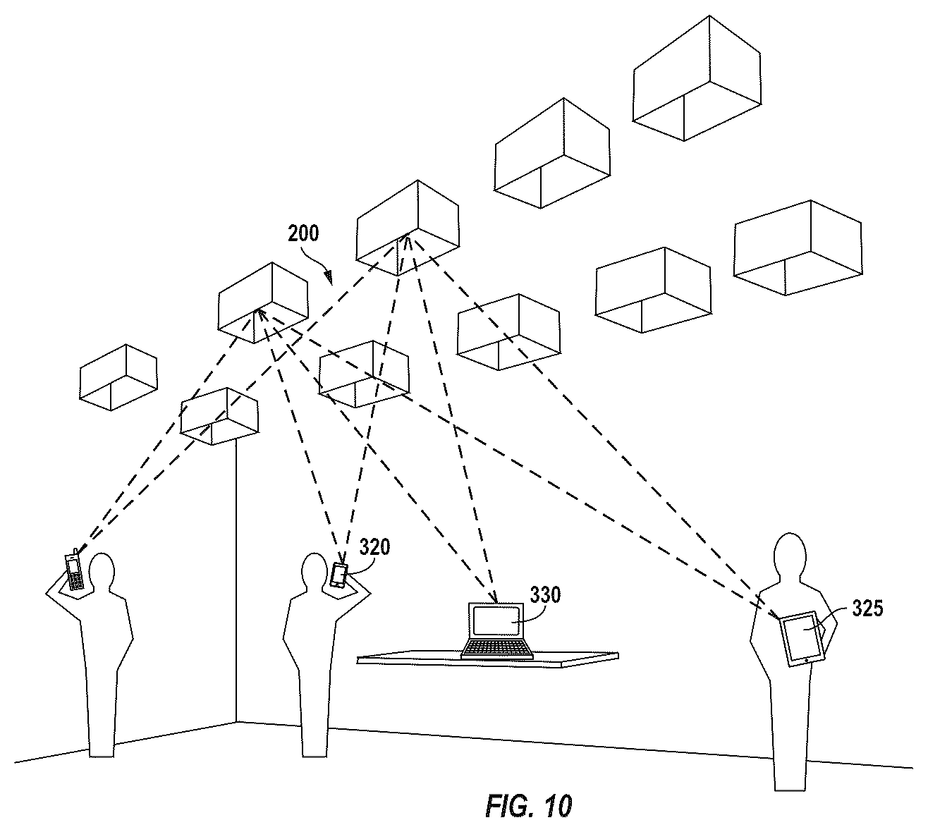 Patent US12322869 Figure 6 – Smart RF lensing: efficient, dynamic and mobile wireless power transfer