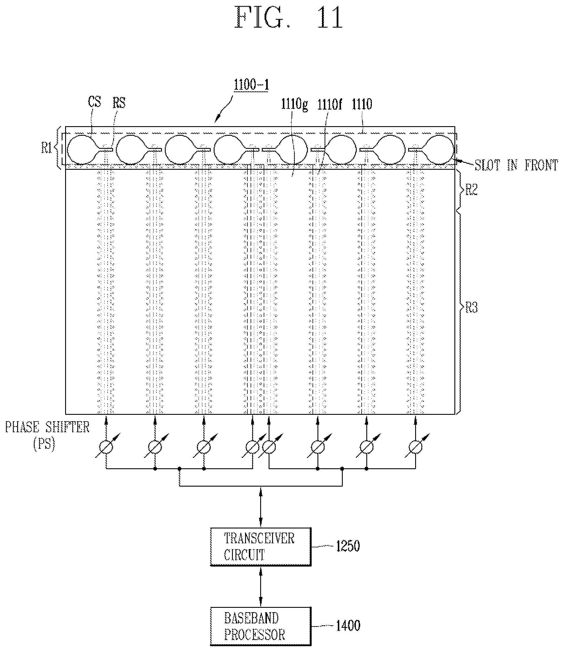 Patent US12322870 Figure 15 – Electronic device having antenna module