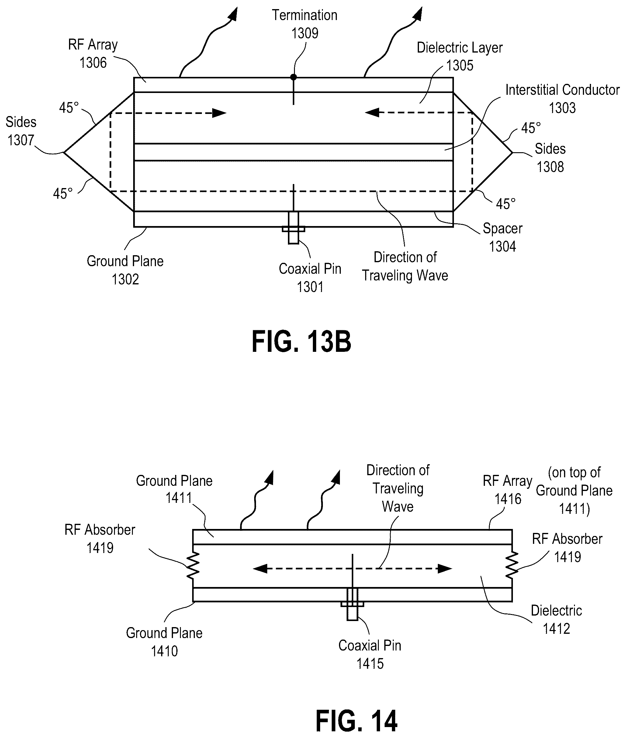 Patent US12322871 Figure 9 – Metasurface antenna with integrated varactor circuits