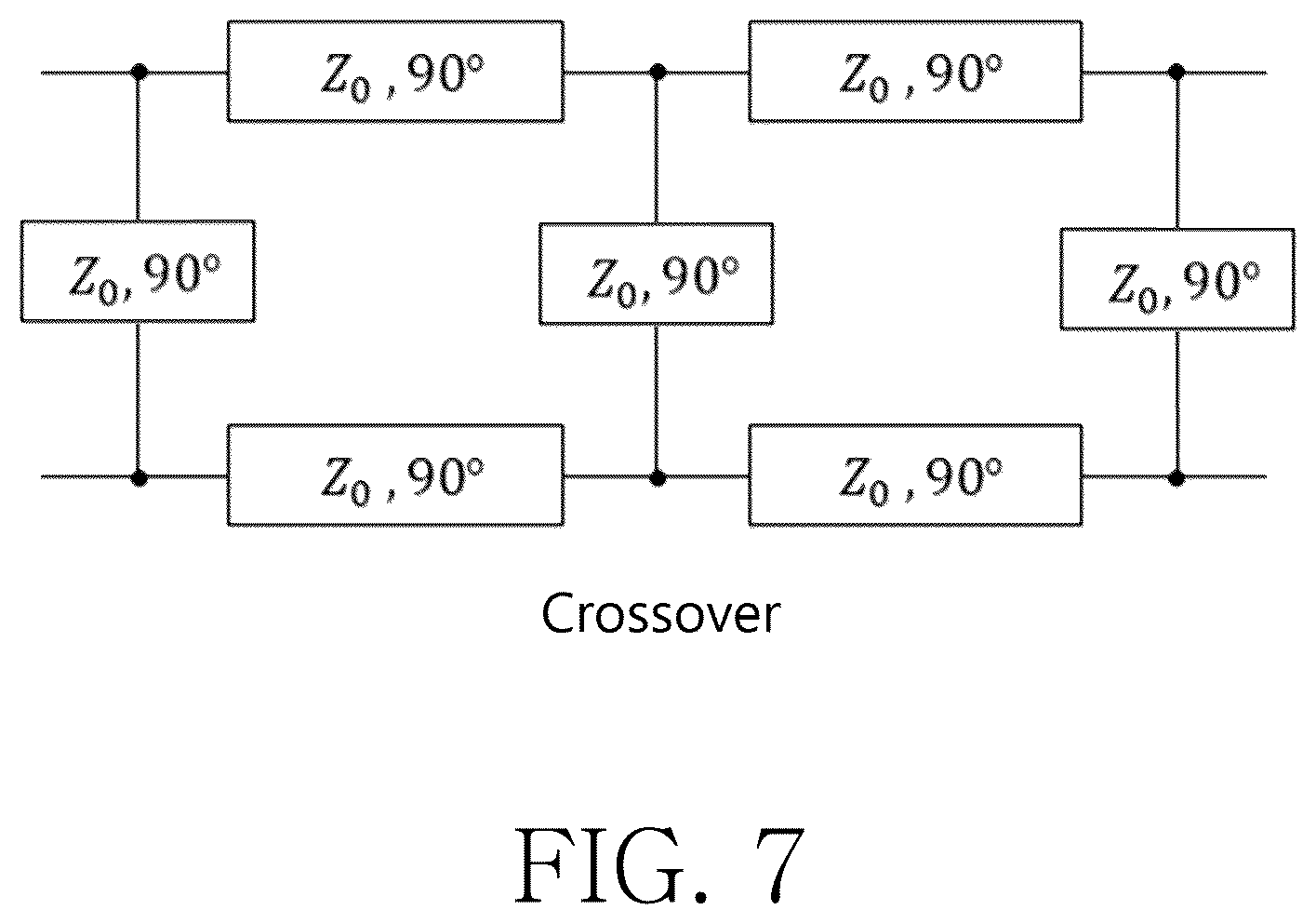 Patent US12322872 Figure 7 – Feeding network device for improved direction estimation