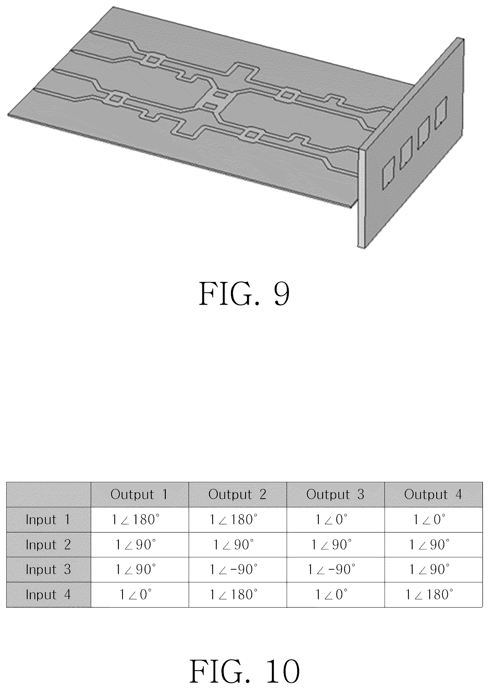 Patent US12322872 Figure 9 – Feeding network device for improved direction estimation