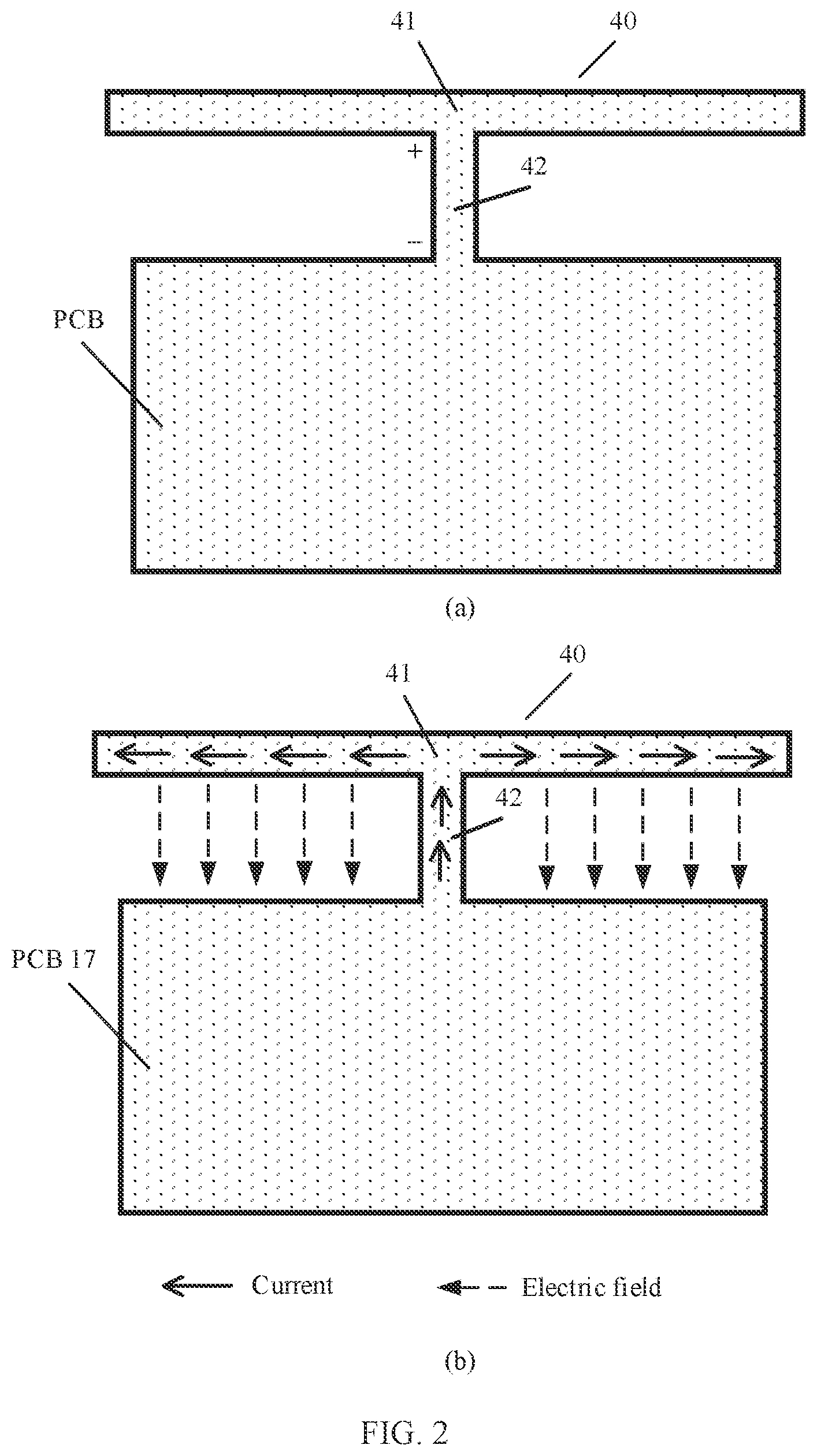 Patent US12322875 Figure 2 – Antenna structure and electronic device