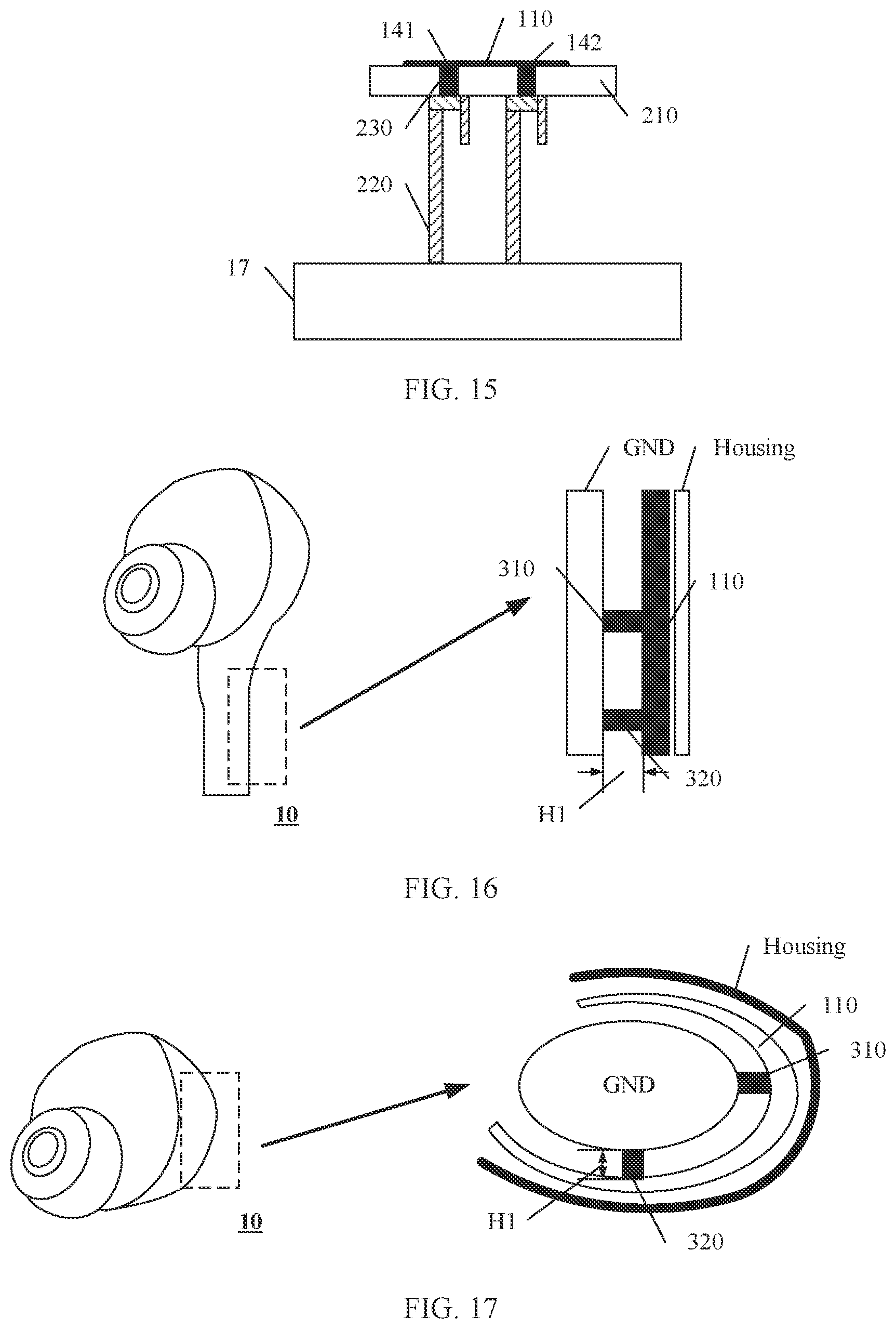 Patent US12322875 Figure 11 – Antenna structure and electronic device