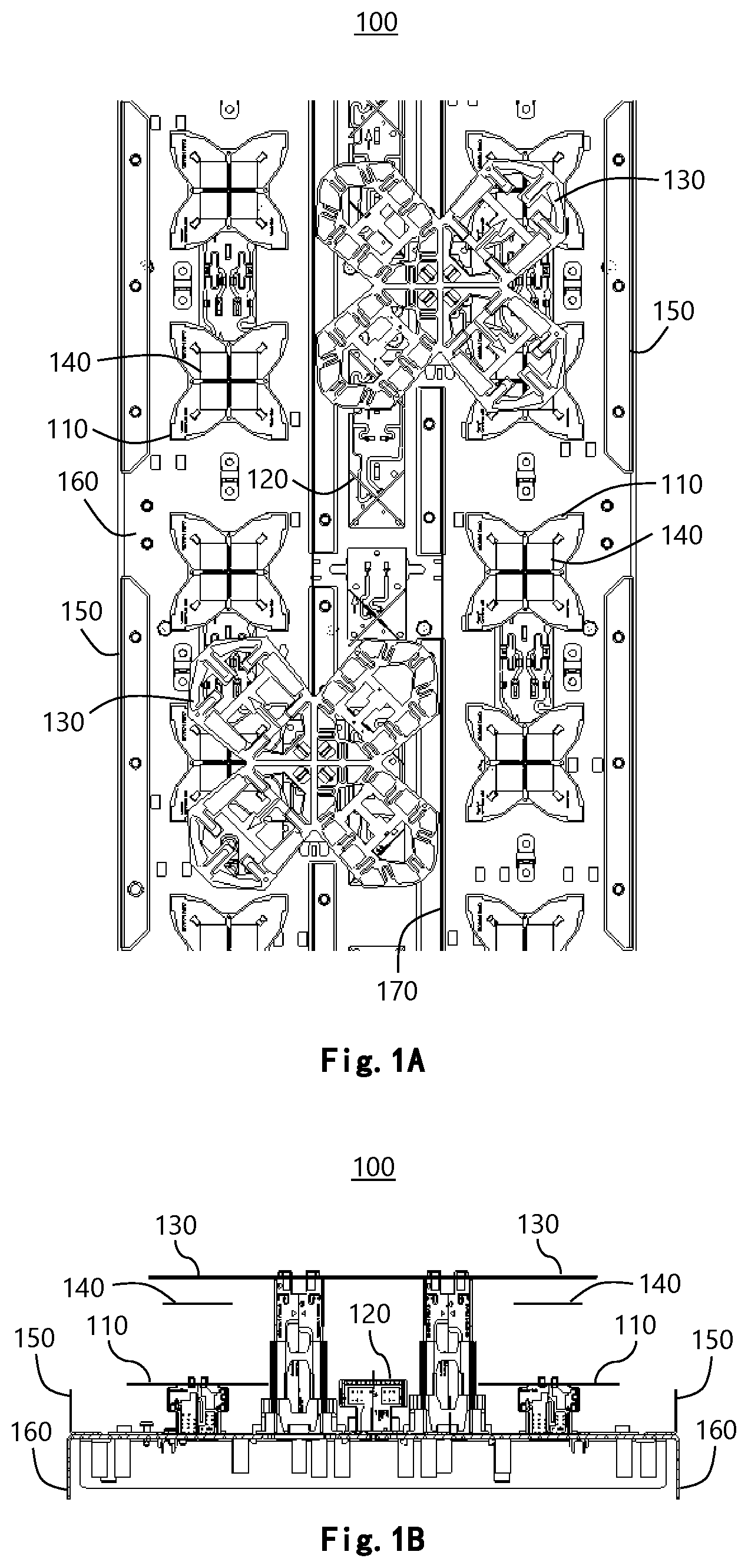 Patent US12322876 — Multi-band antennas having enhanced directors therein that inhibit radiation interference across multiple frequency bands — Figure 1