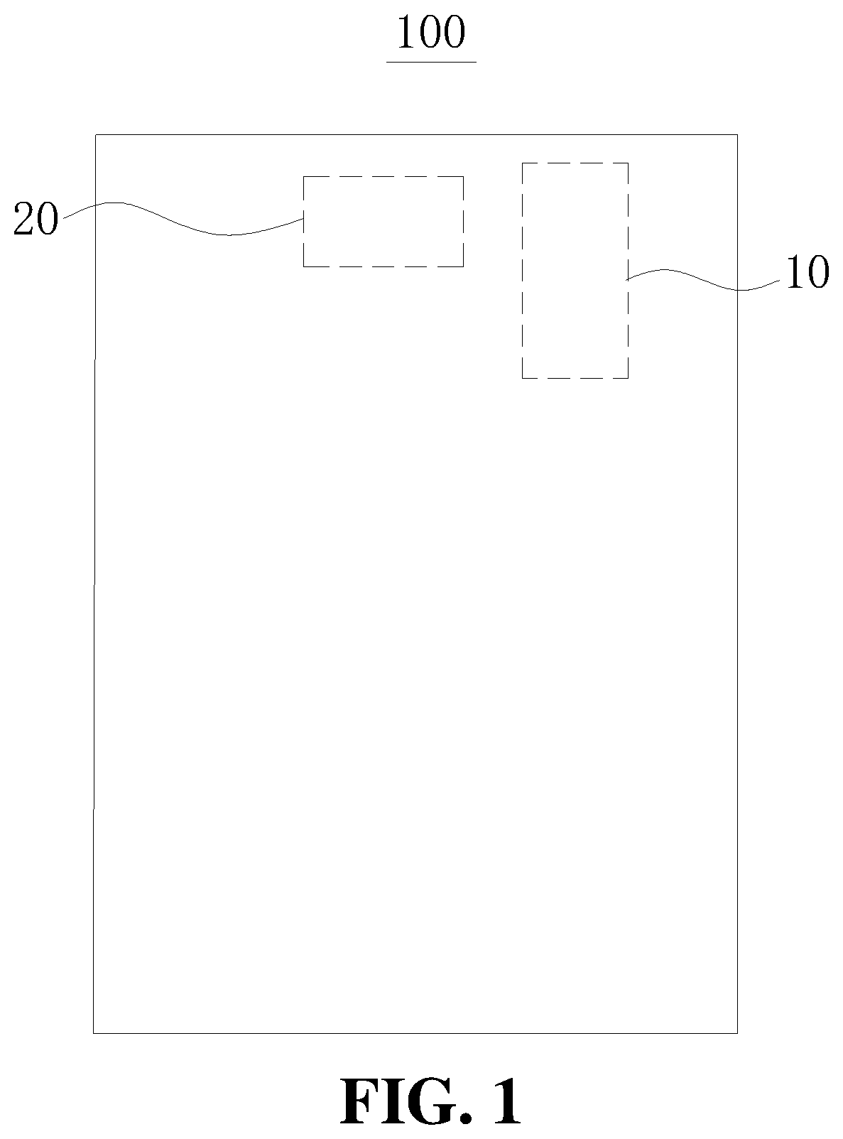 Patent US12322877 Figure 1 – Antenna apparatus and electronic device