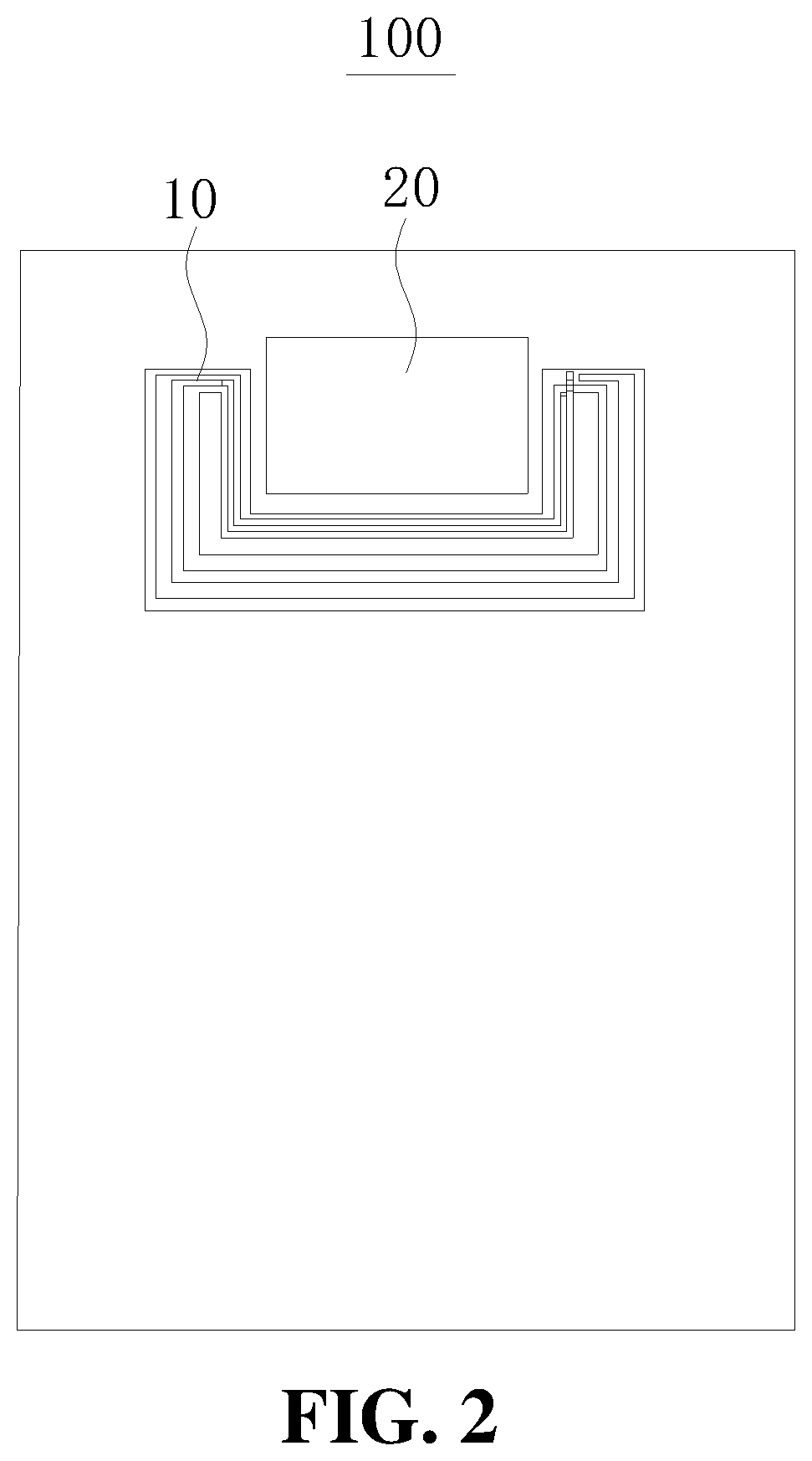 Patent US12322877 Figure 2 – Antenna apparatus and electronic device