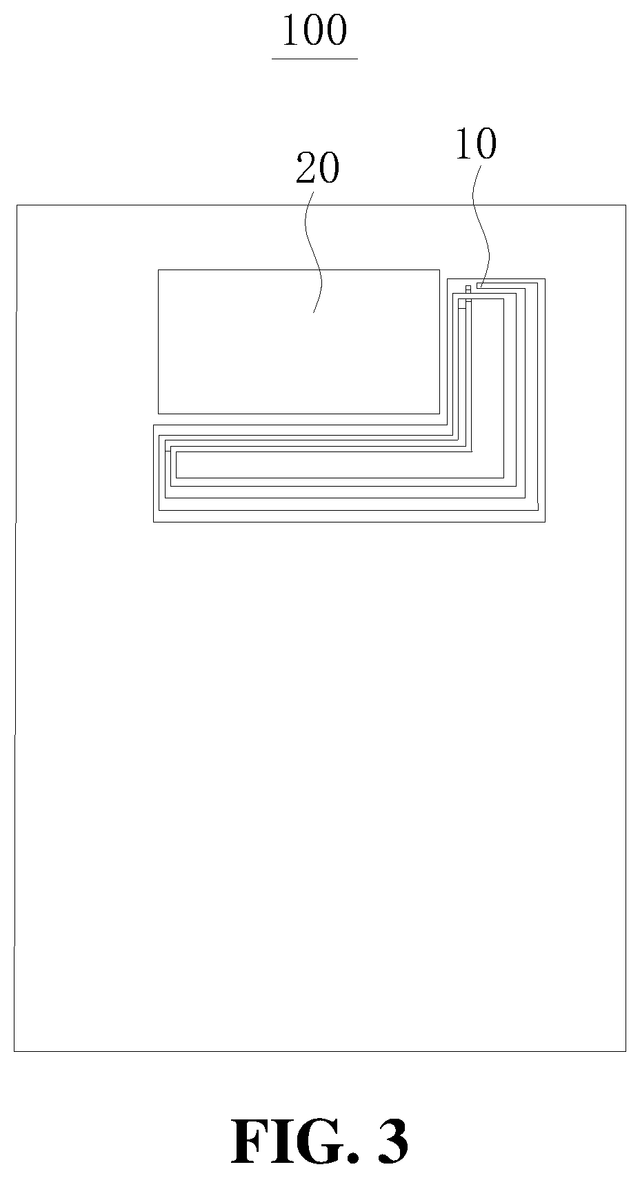 Patent US12322877 Figure 3 – Antenna apparatus and electronic device