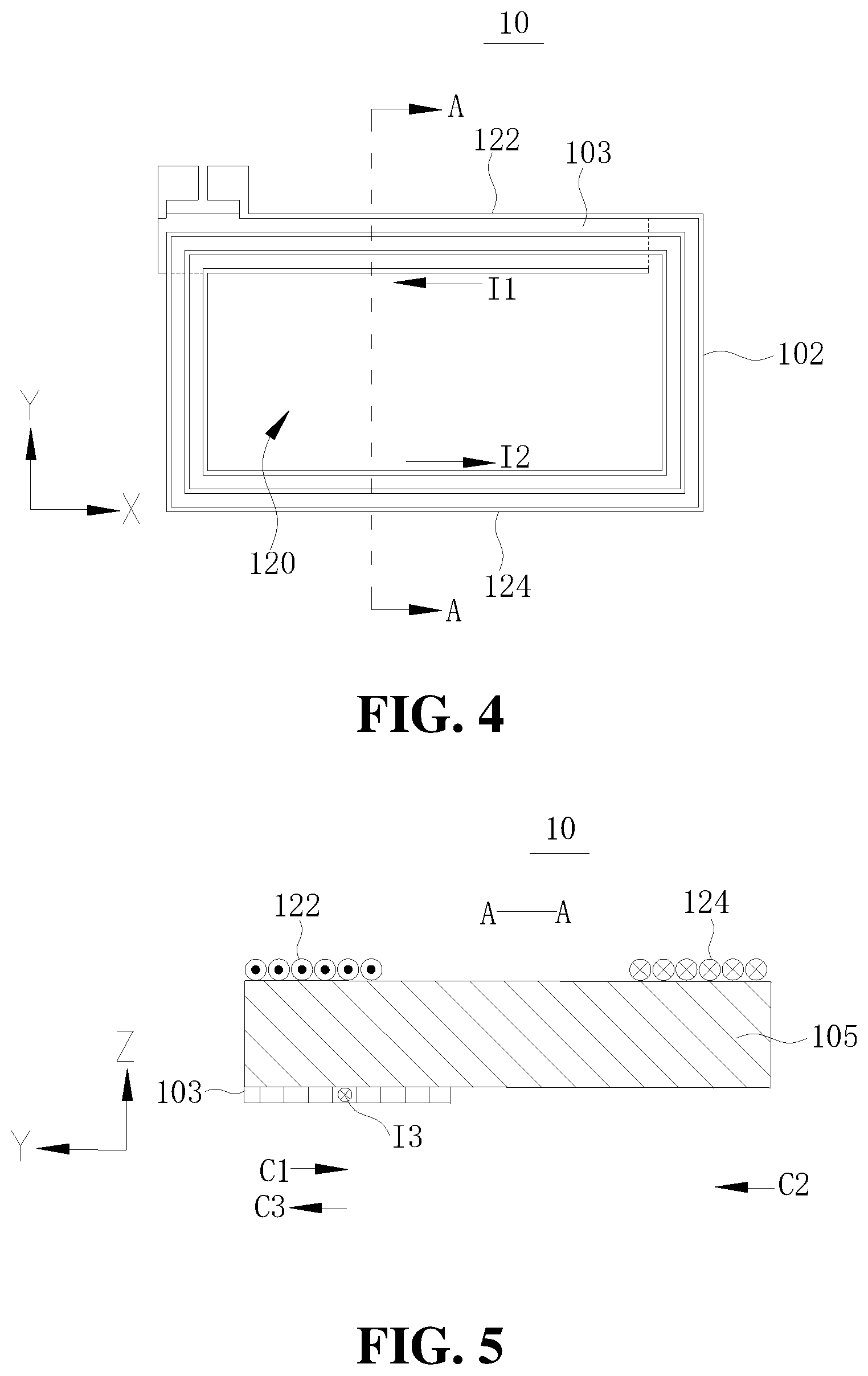 Patent US12322877 Figure 4 – Antenna apparatus and electronic device