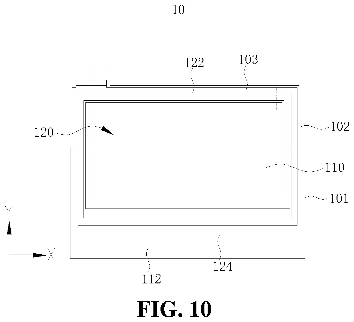 Patent US12322877 Figure 7 – Antenna apparatus and electronic device