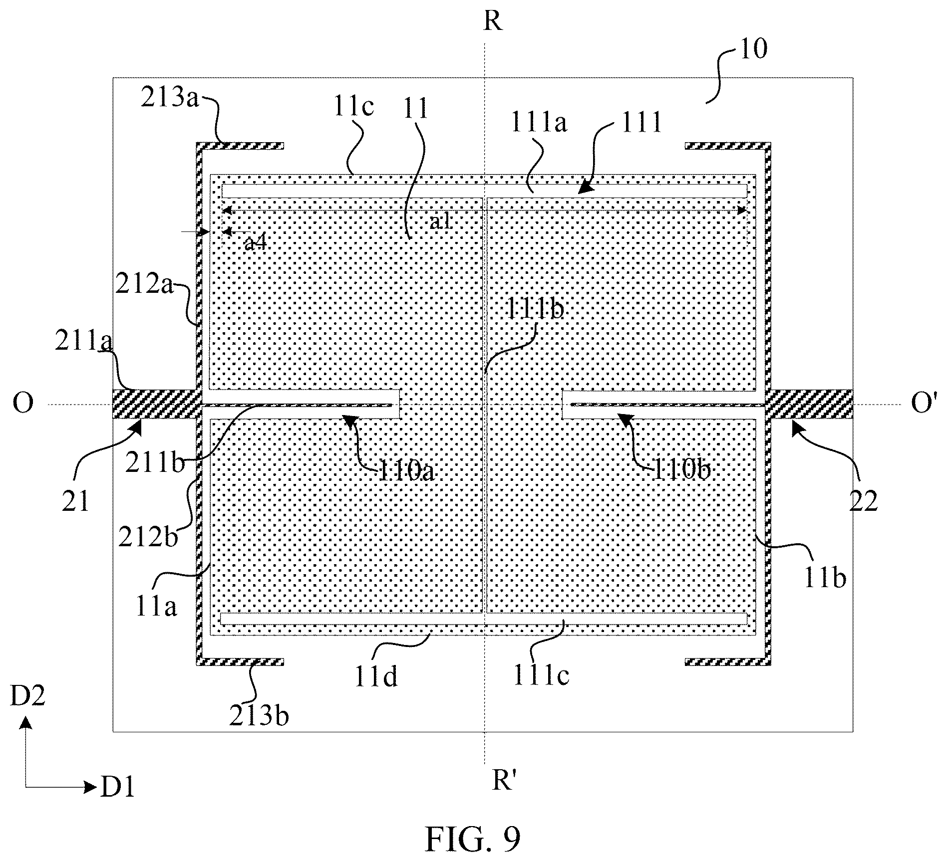 Patent US12322880 Figure 9 – Antenna structure and electronic device