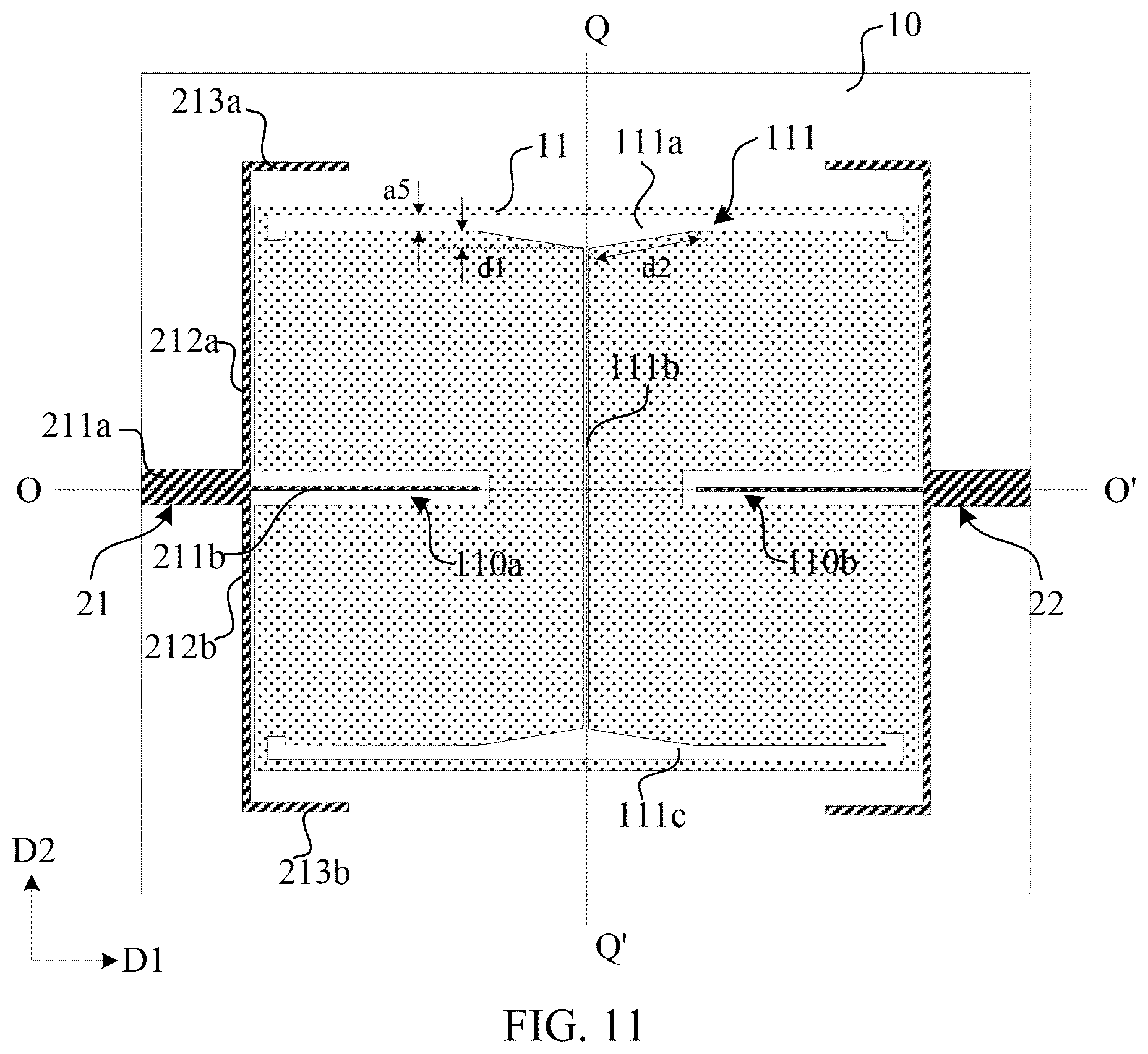 Patent US12322880 Figure 11 – Antenna structure and electronic device