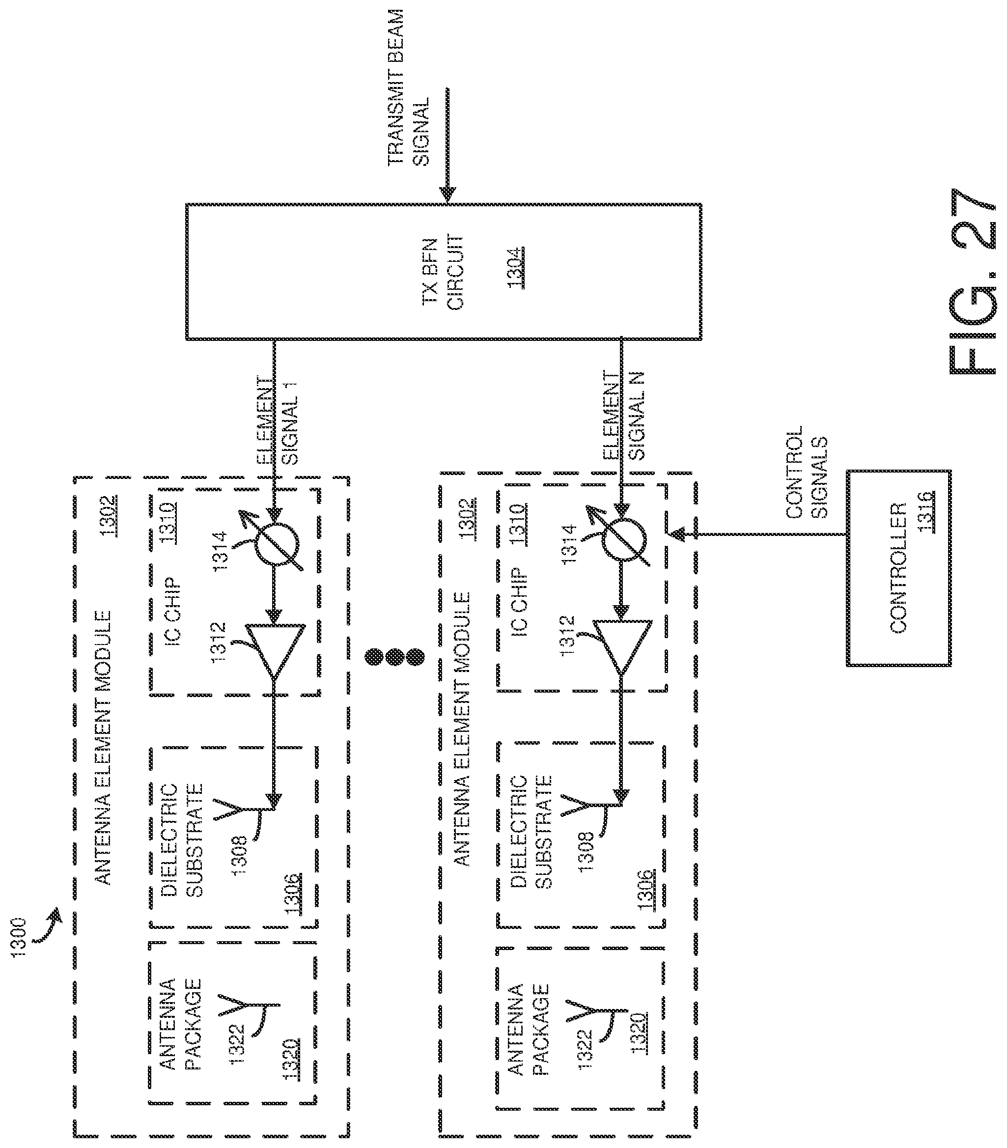 Patent US12322881 Figure 18 – Antenna element module