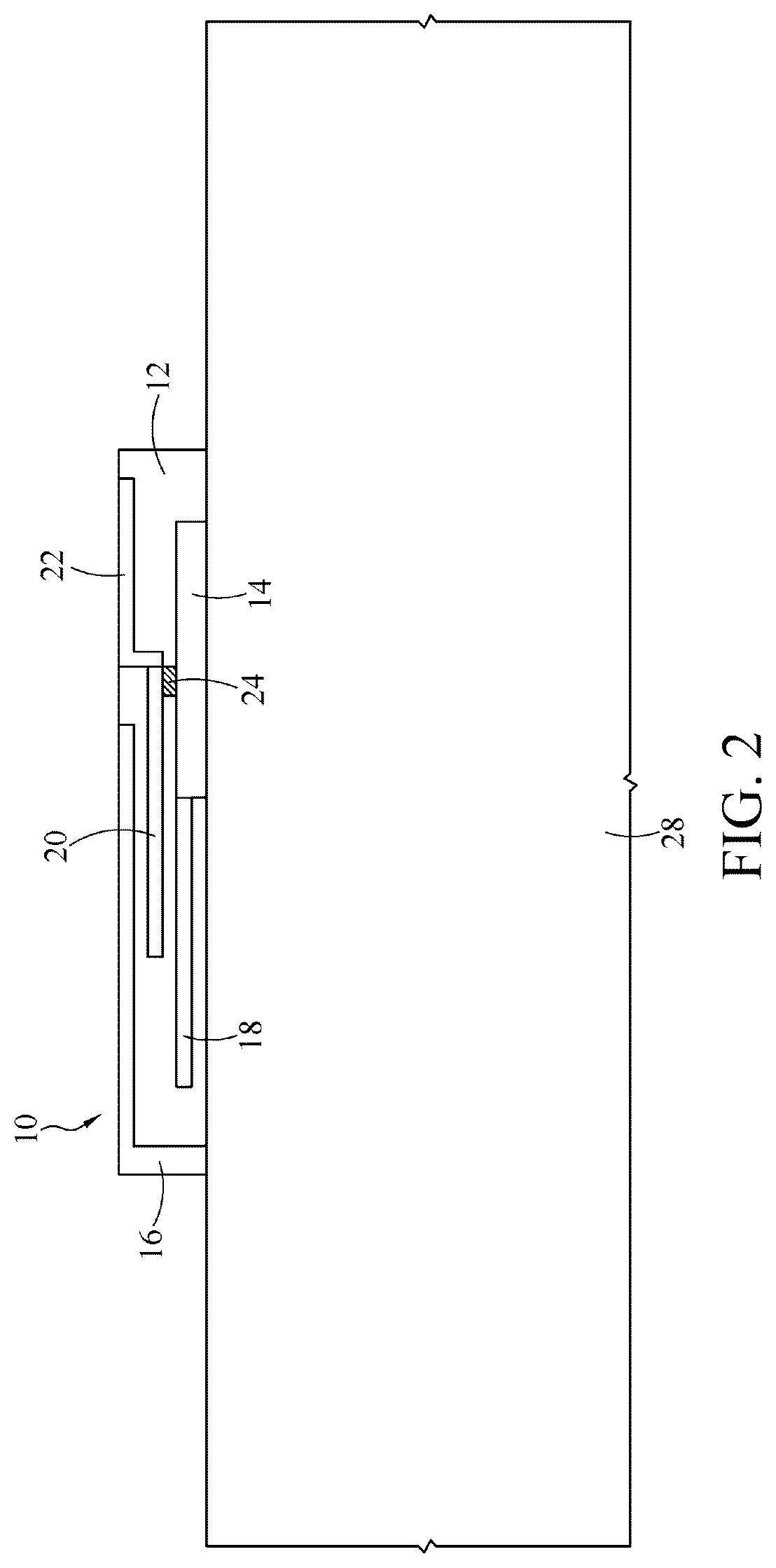 Patent US12322882 Figure 2 – Coupled-feed multi-branch antenna system