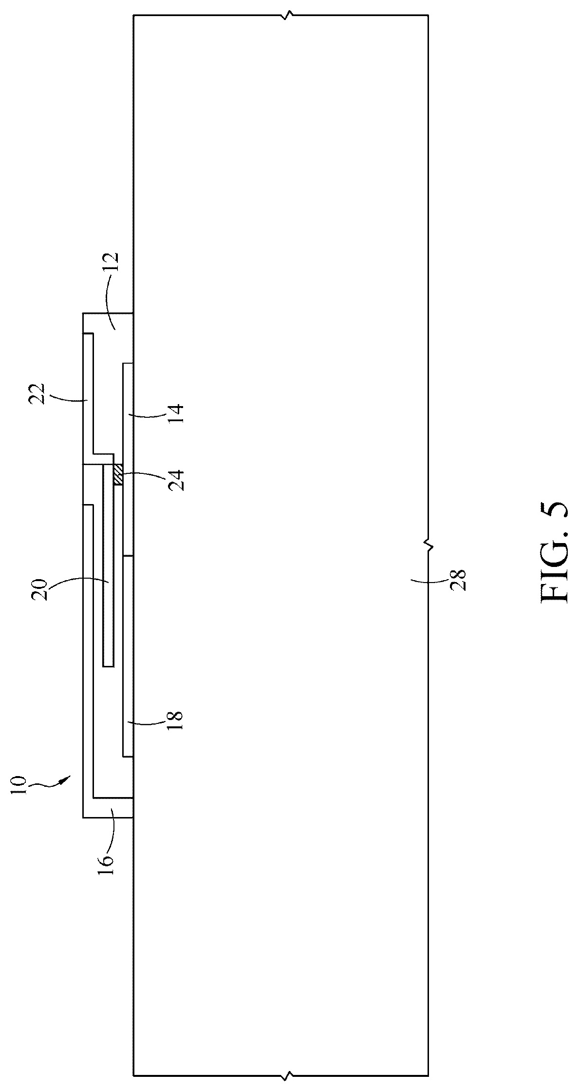 Patent US12322882 Figure 5 – Coupled-feed multi-branch antenna system