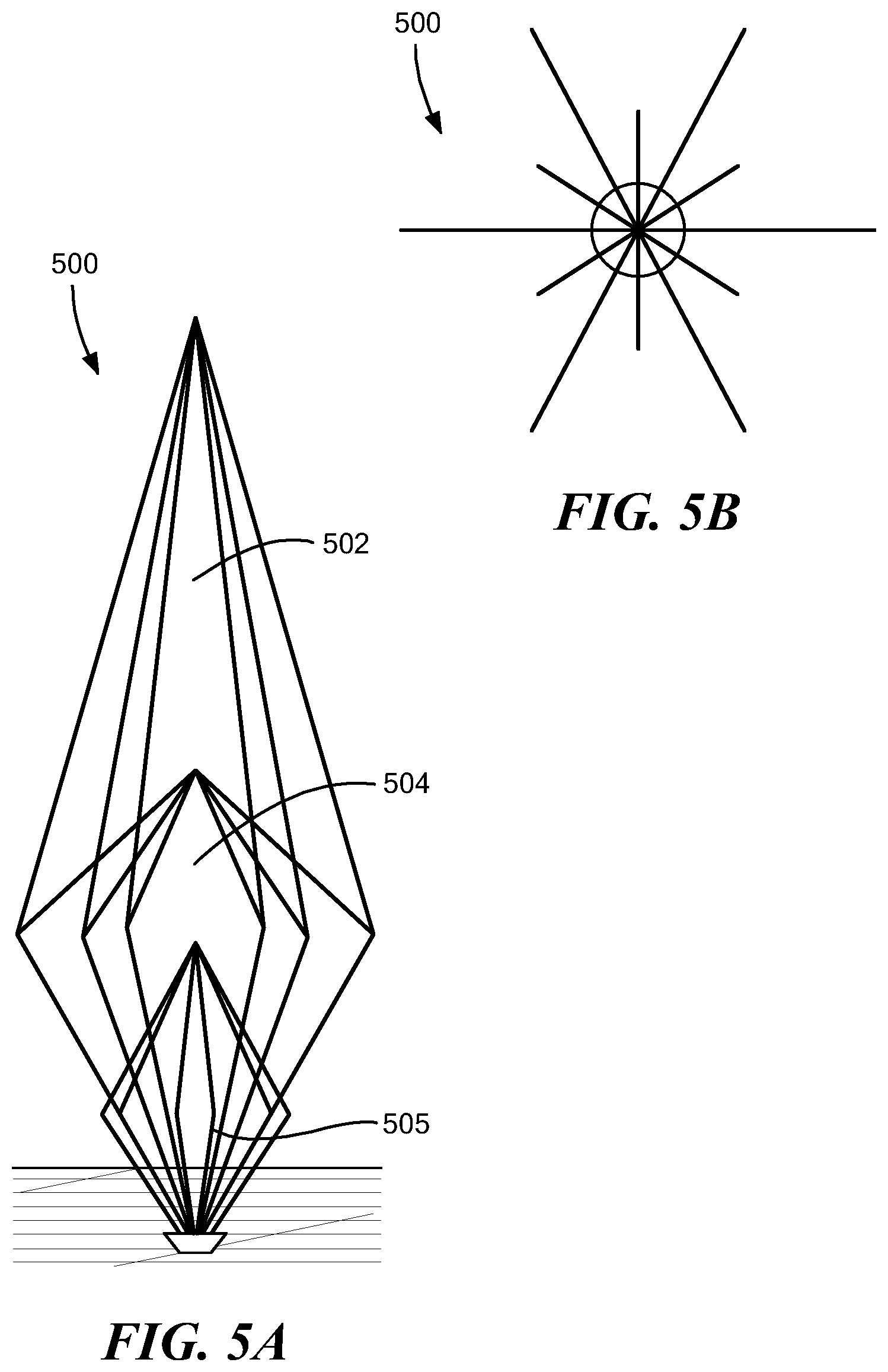 Patent US12322884 Figure 5 – Nested wire monopole HF antenna