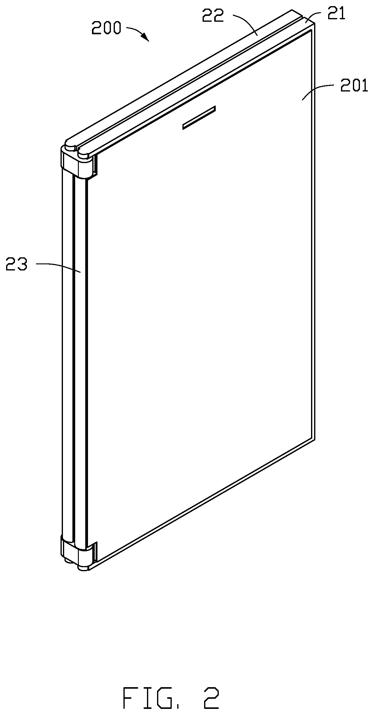 Patent US12322885 Figure 2 – Antenna structure and wireless communication device using same
