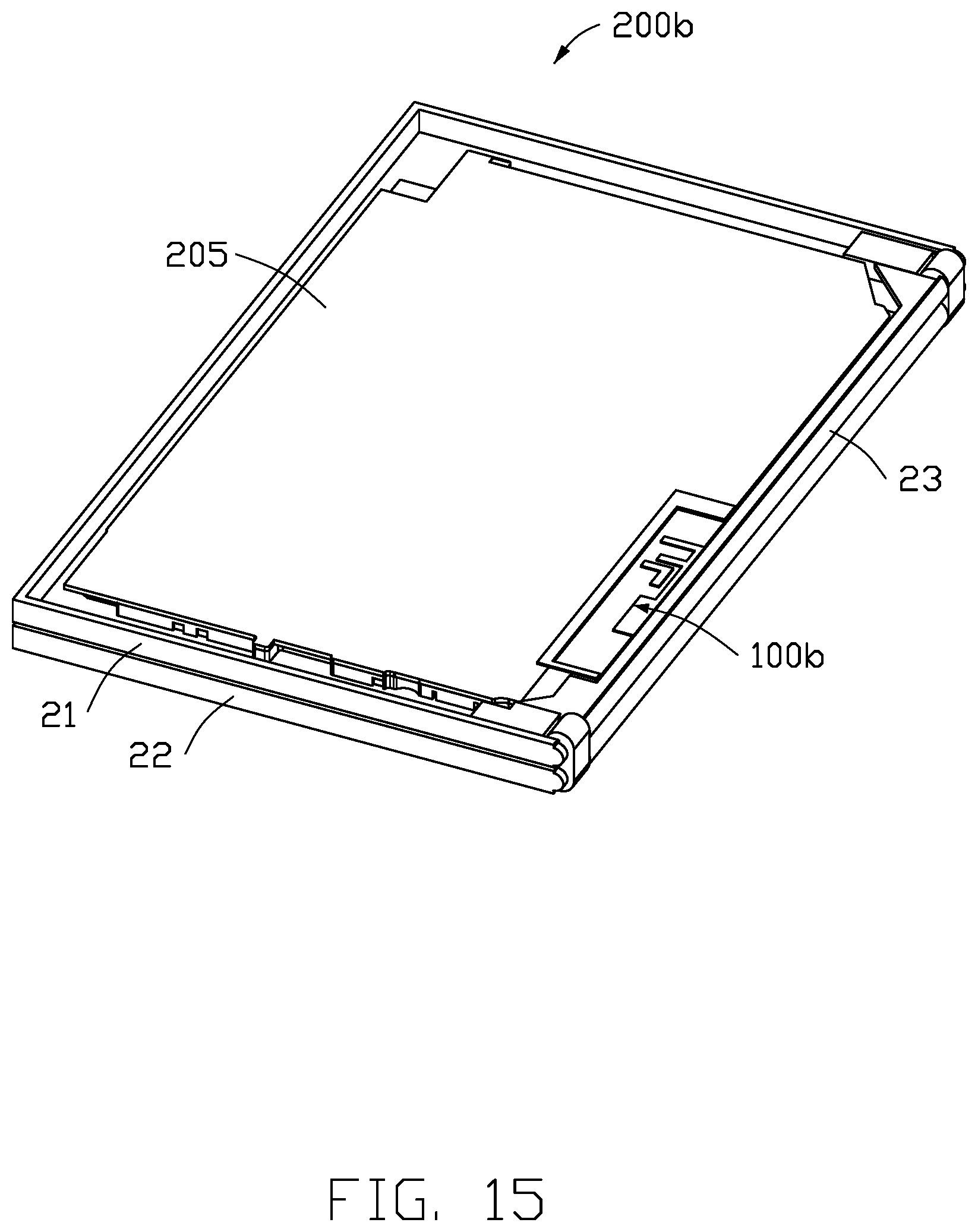 Patent US12322885 Figure 15 – Antenna structure and wireless communication device using same
