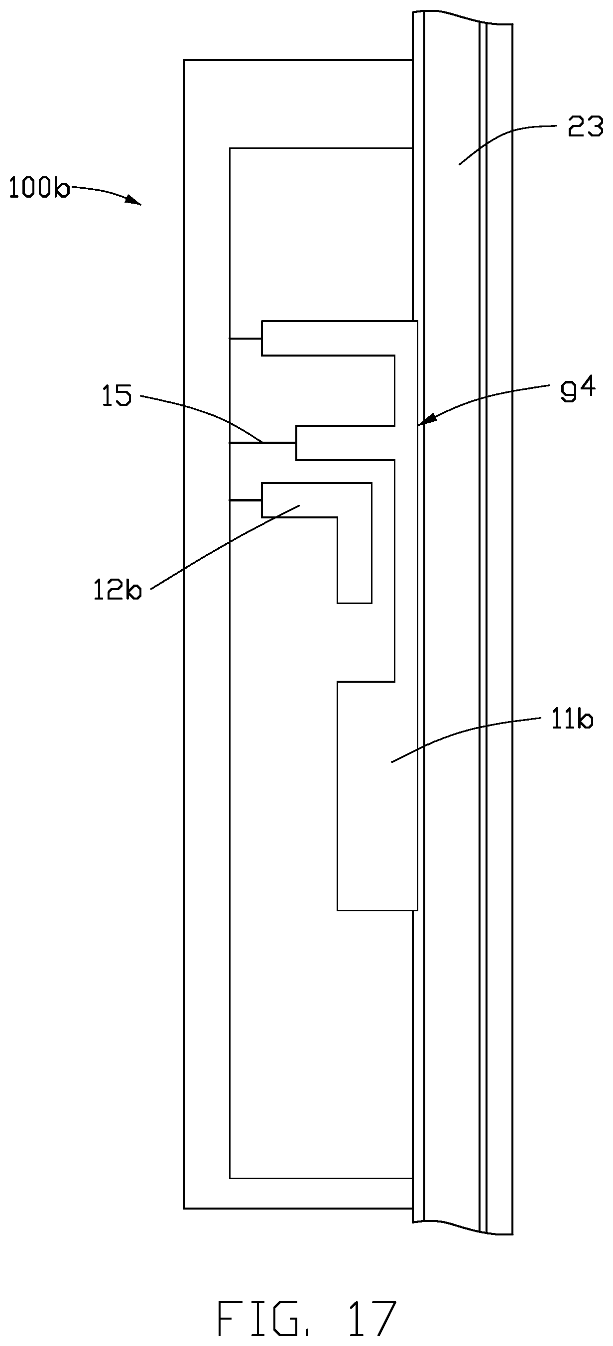 Patent US12322885 Figure 17 – Antenna structure and wireless communication device using same