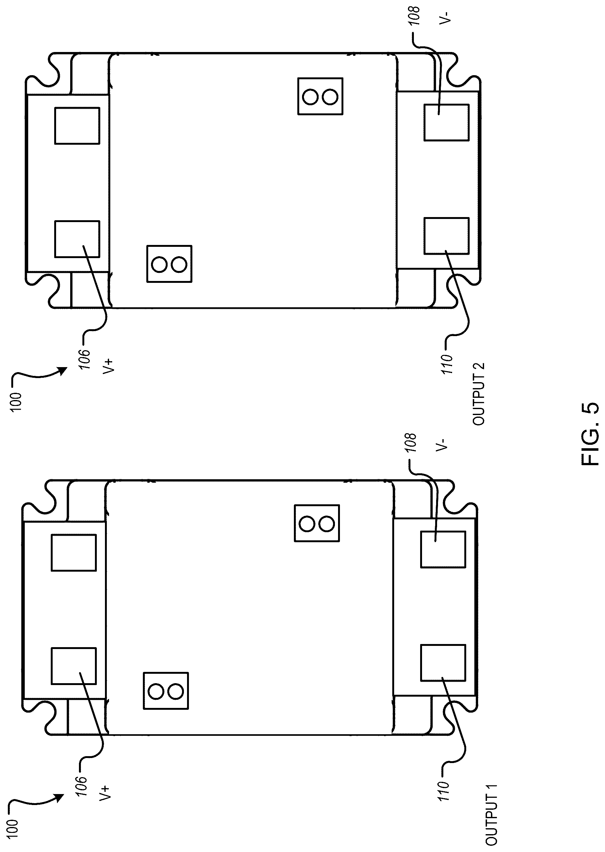 Patent US12322886 Figure 5 – Power module having electrical interconnections using mechanical fittings and process of implementing the same