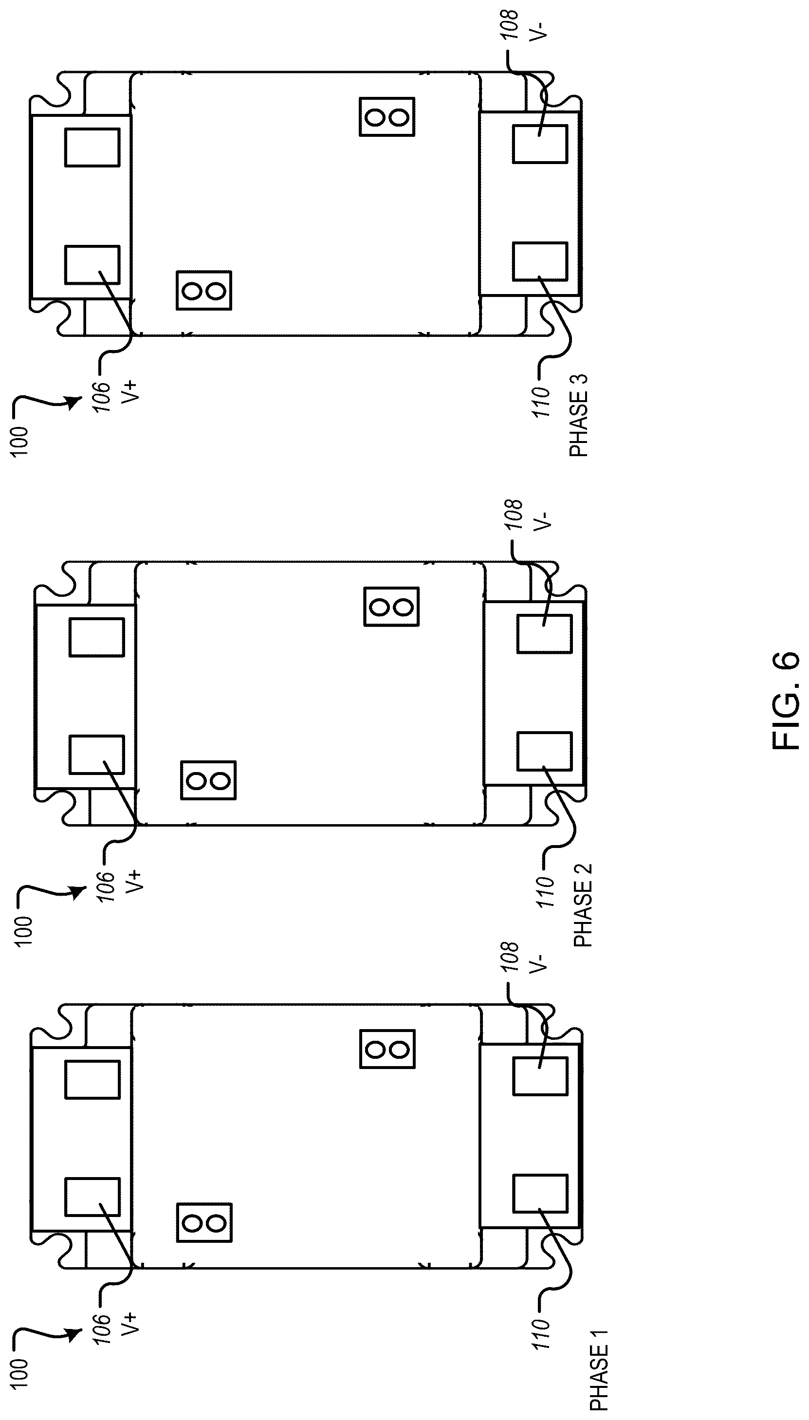 Patent US12322886 Figure 6 – Power module having electrical interconnections using mechanical fittings and process of implementing the same