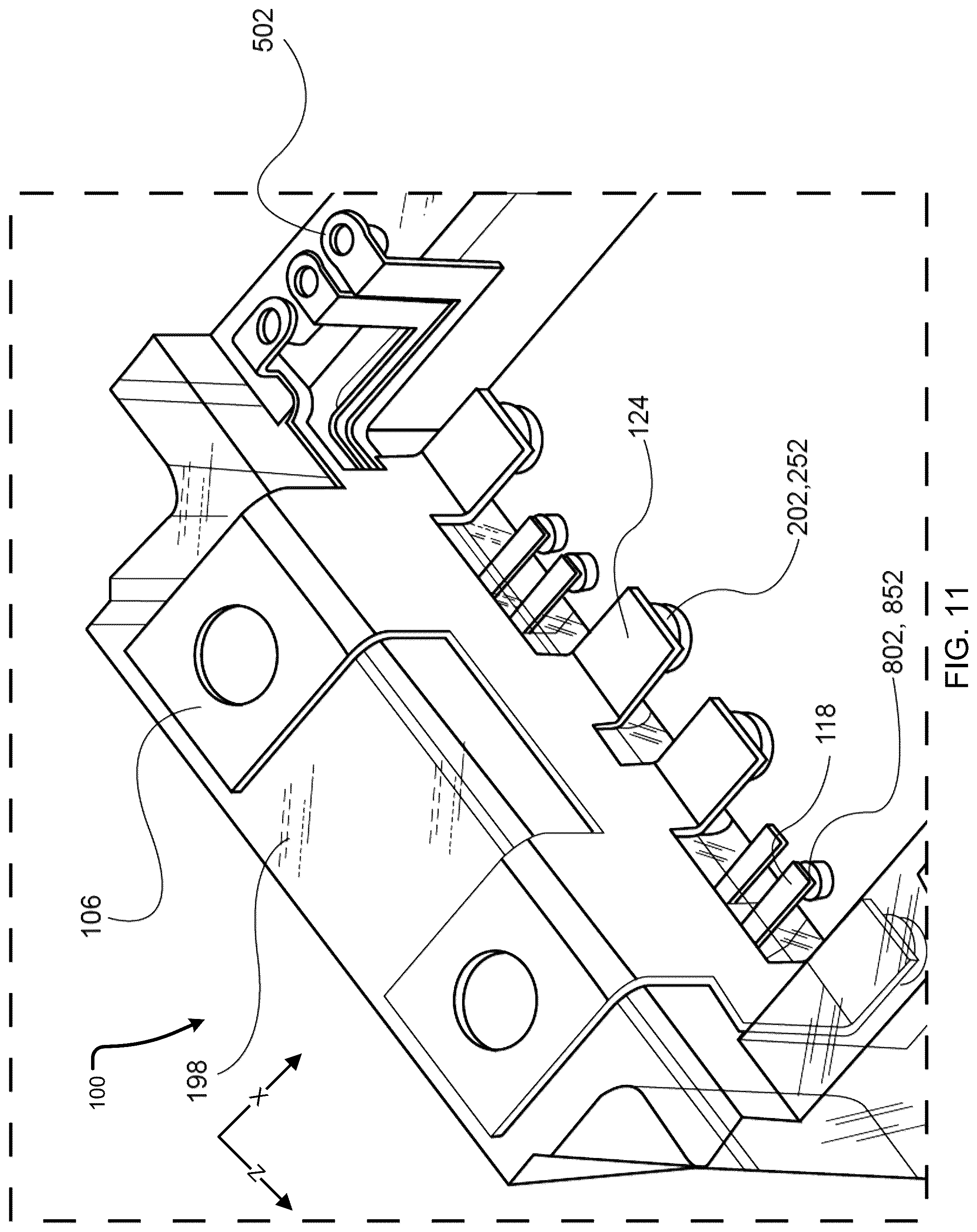 Patent US12322886 Figure 11 – Power module having electrical interconnections using mechanical fittings and process of implementing the same