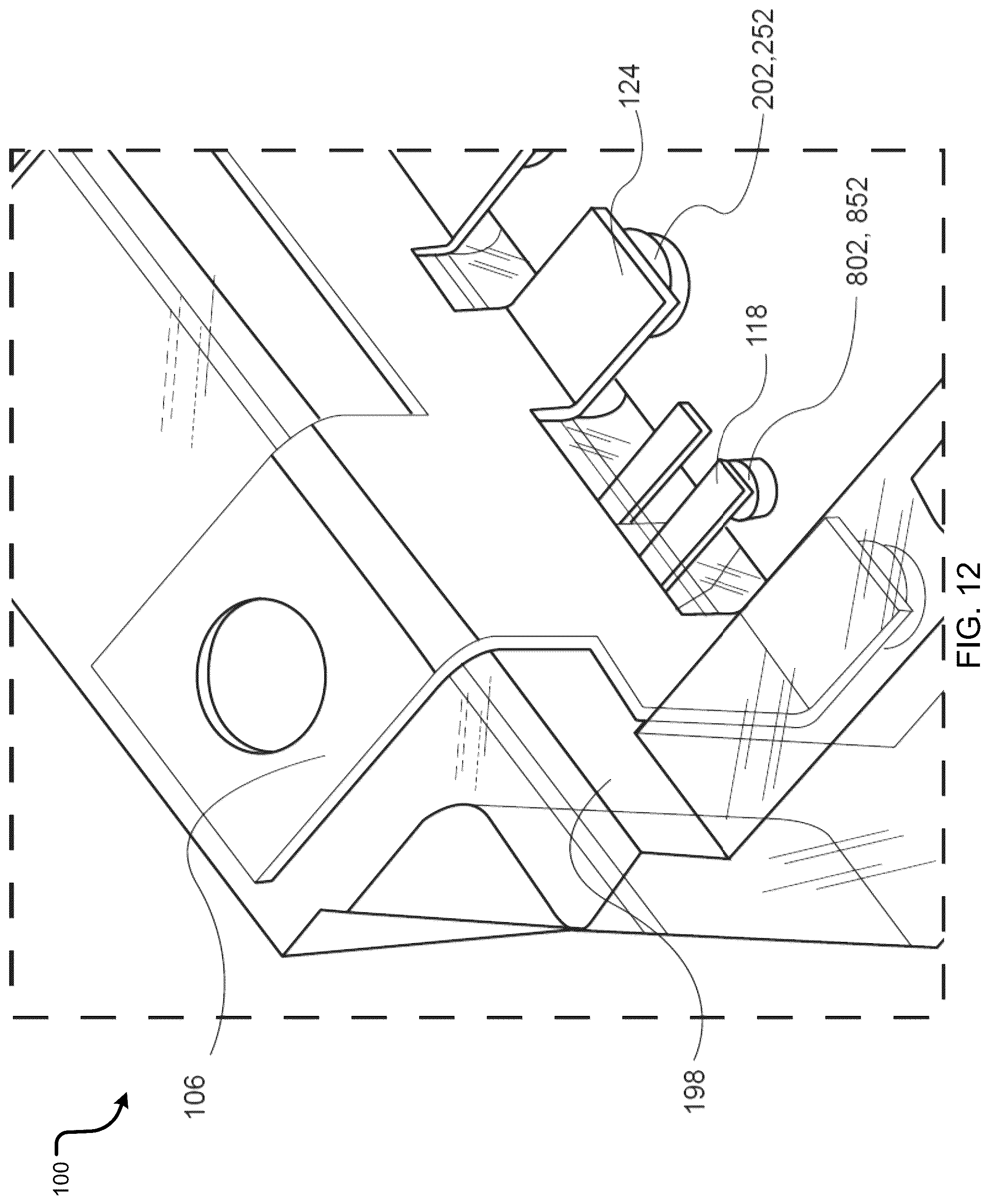 Patent US12322886 Figure 12 – Power module having electrical interconnections using mechanical fittings and process of implementing the same