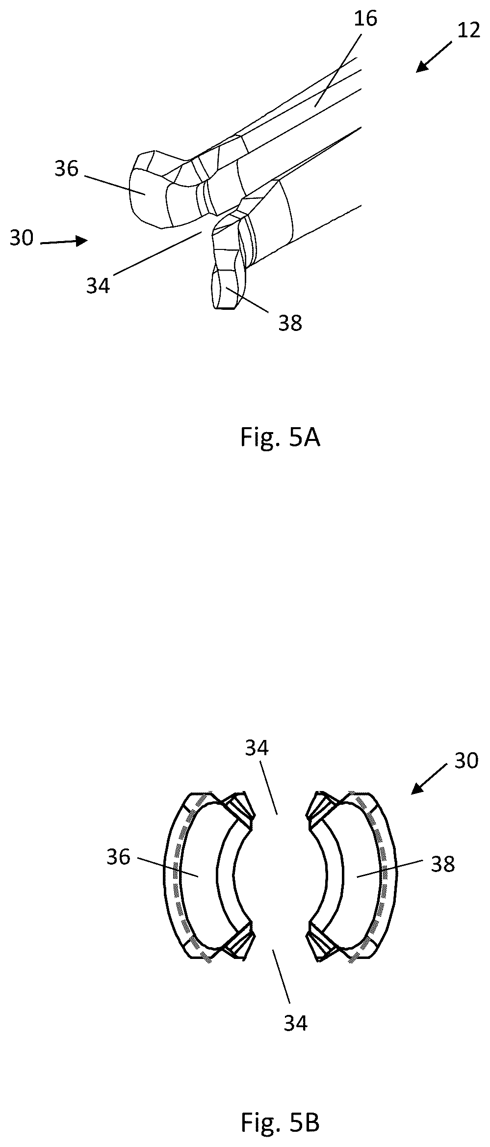 Patent US12322894 Figure 5 – Connector assembly with funnel-shaped signal contact end section