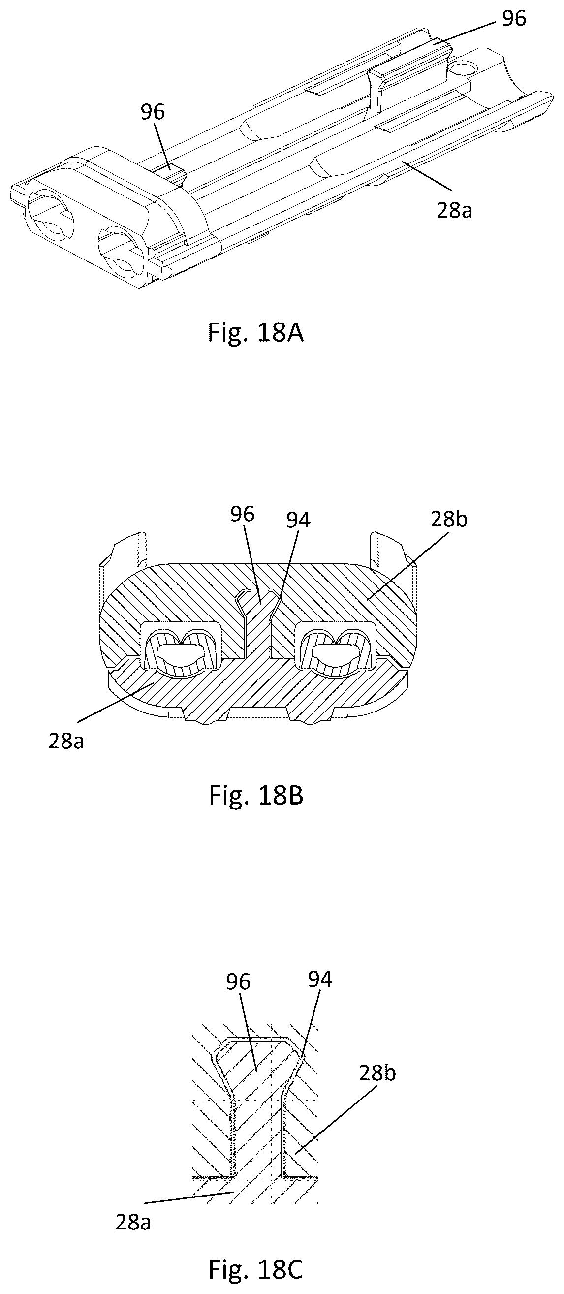 Patent US12322894 Figure 19 – Connector assembly with funnel-shaped signal contact end section
