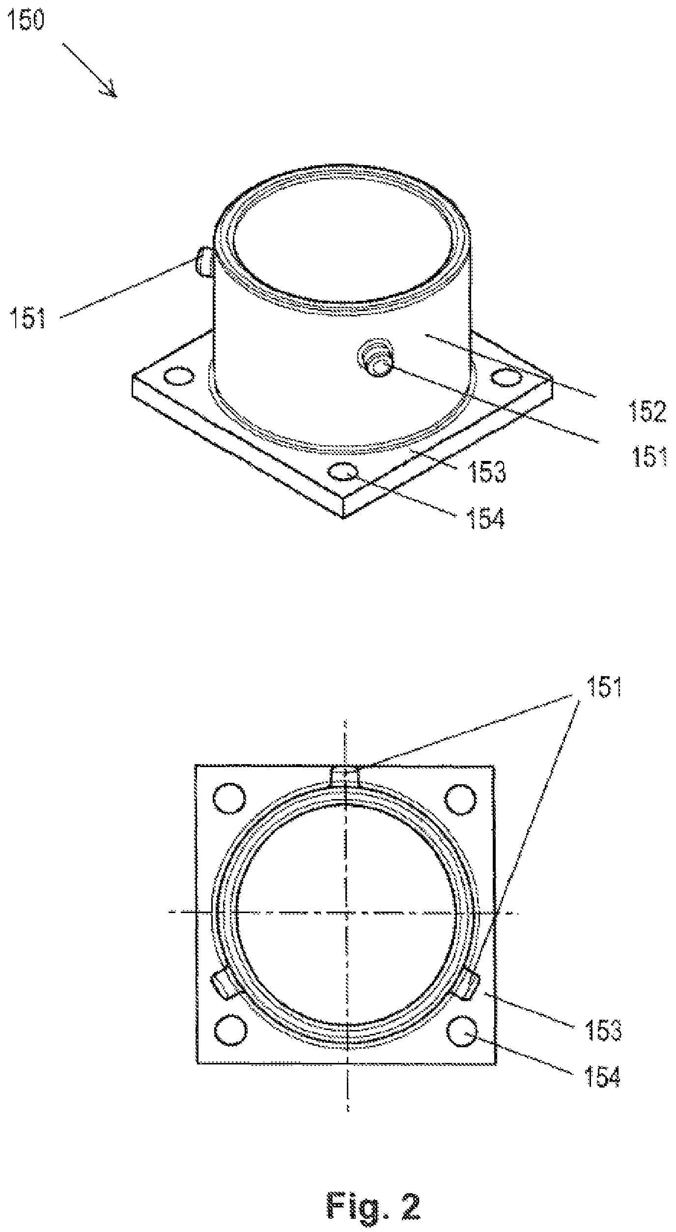 Patent US12322899 Figure 2 – Plug connector with locking system