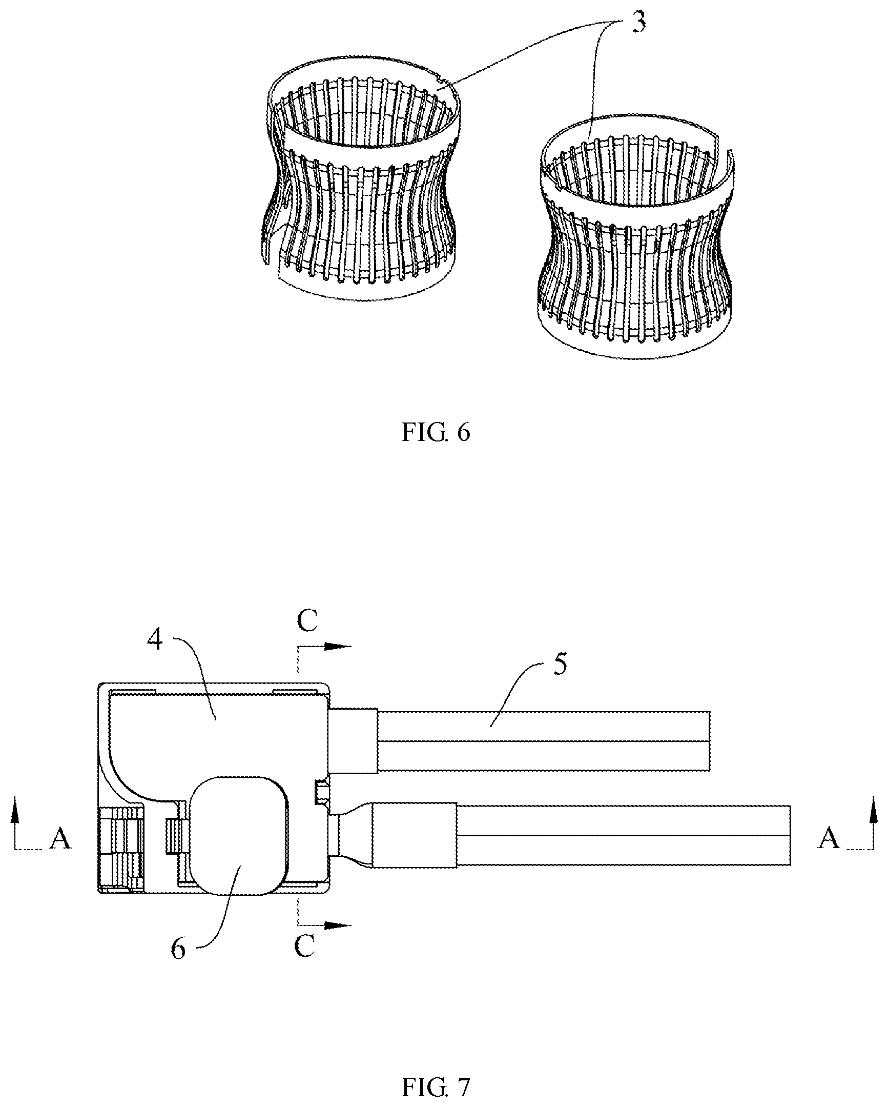 Patent US12322903 Figure 5 – Cable connector and cable connector assembly with improved unlocking mechanism