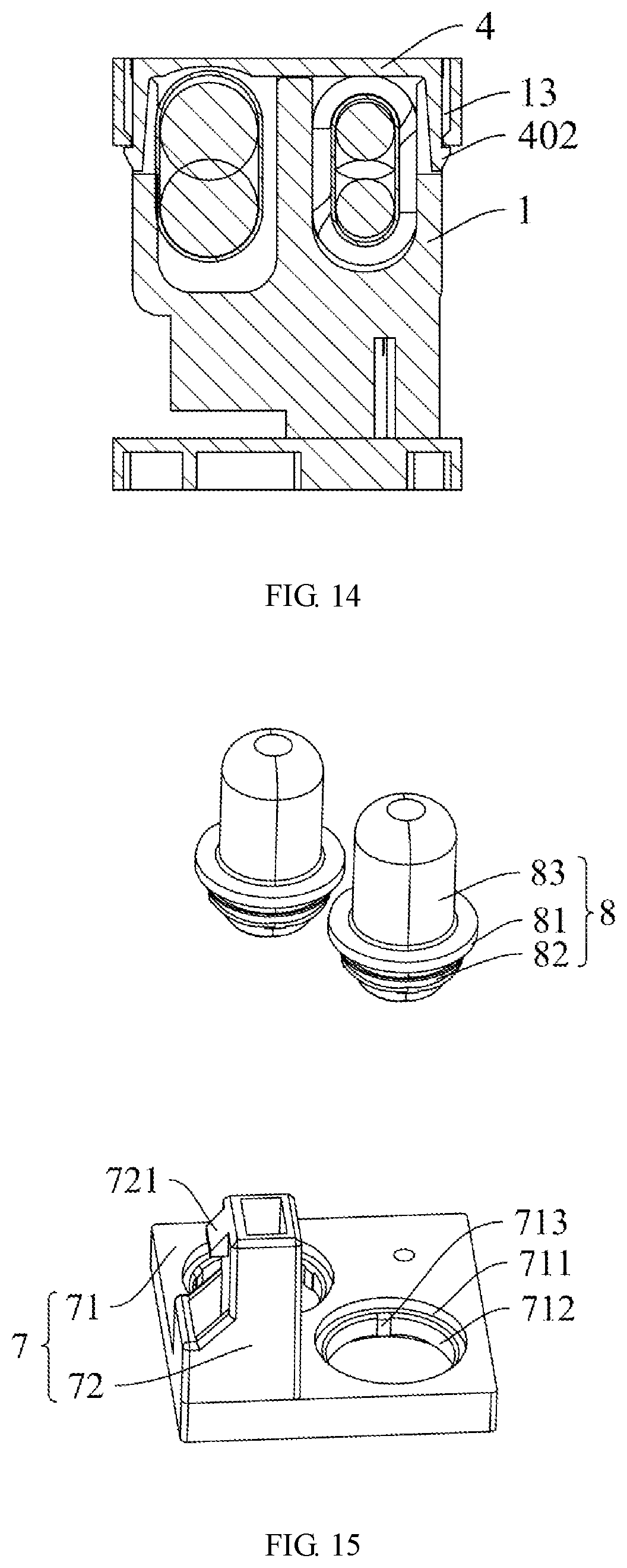 Patent US12322903 Figure 9 – Cable connector and cable connector assembly with improved unlocking mechanism