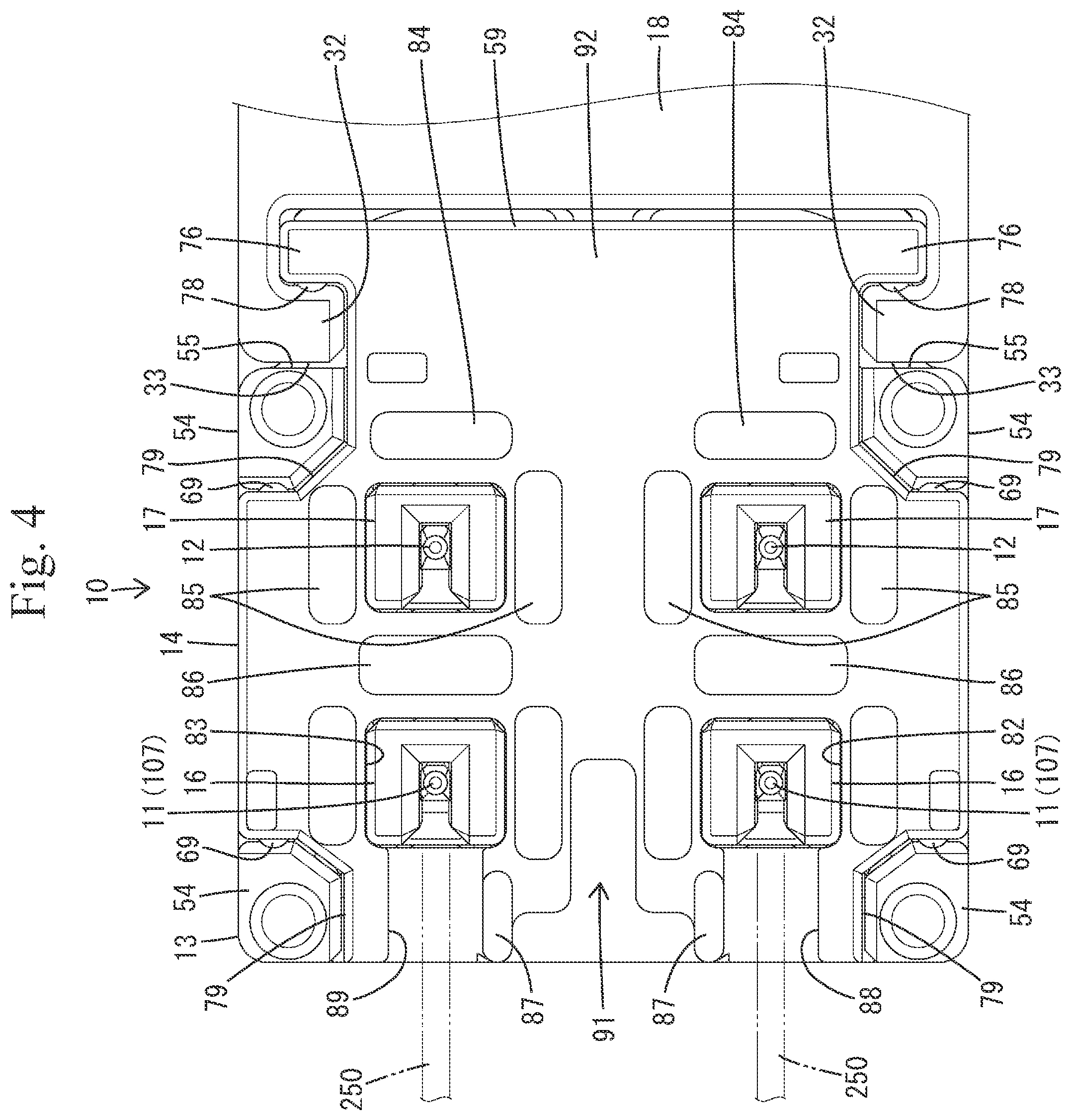 Patent US12322908 Figure 4 – Shield connector