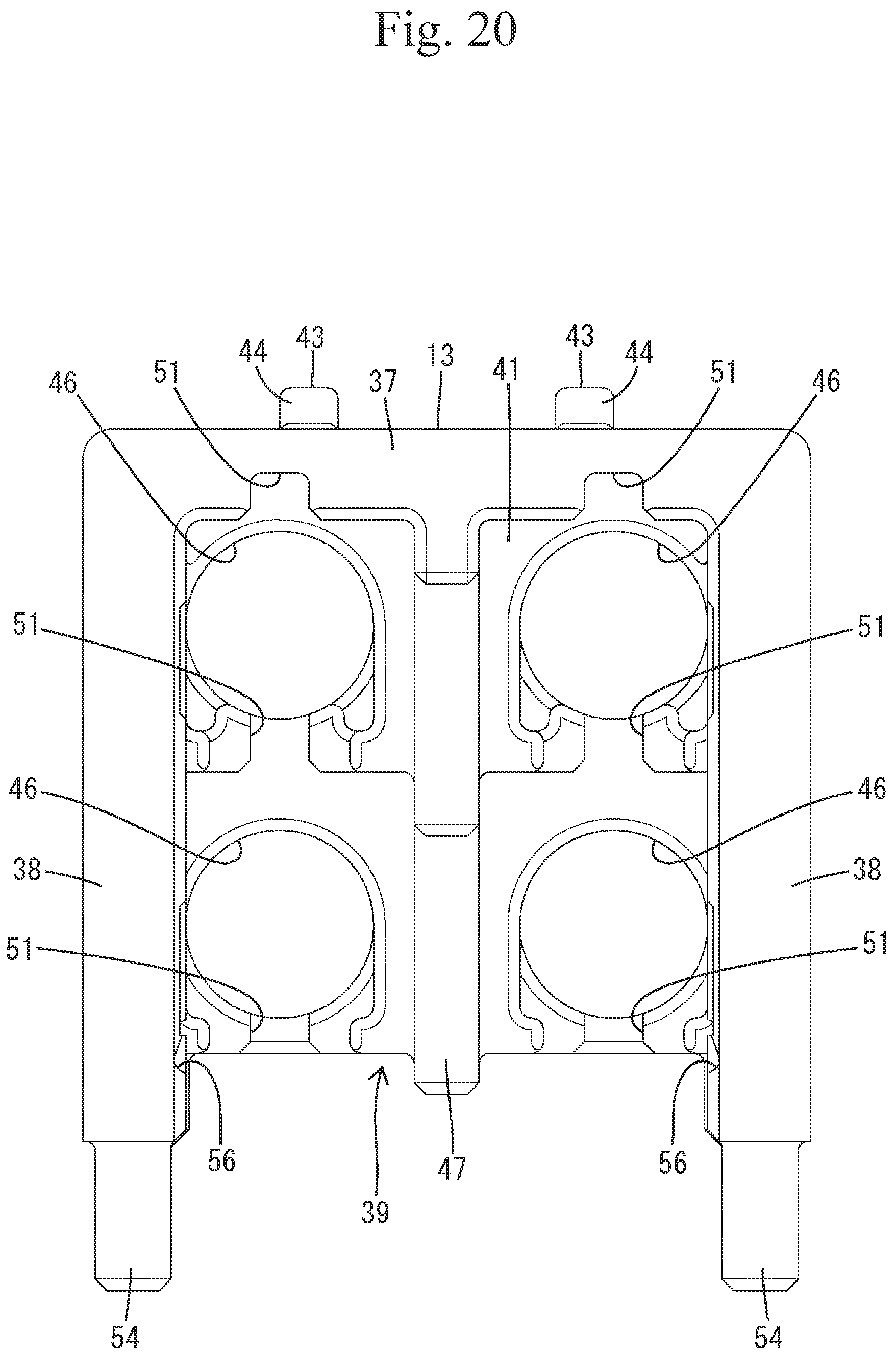 Patent US12322908 Figure 20 – Shield connector